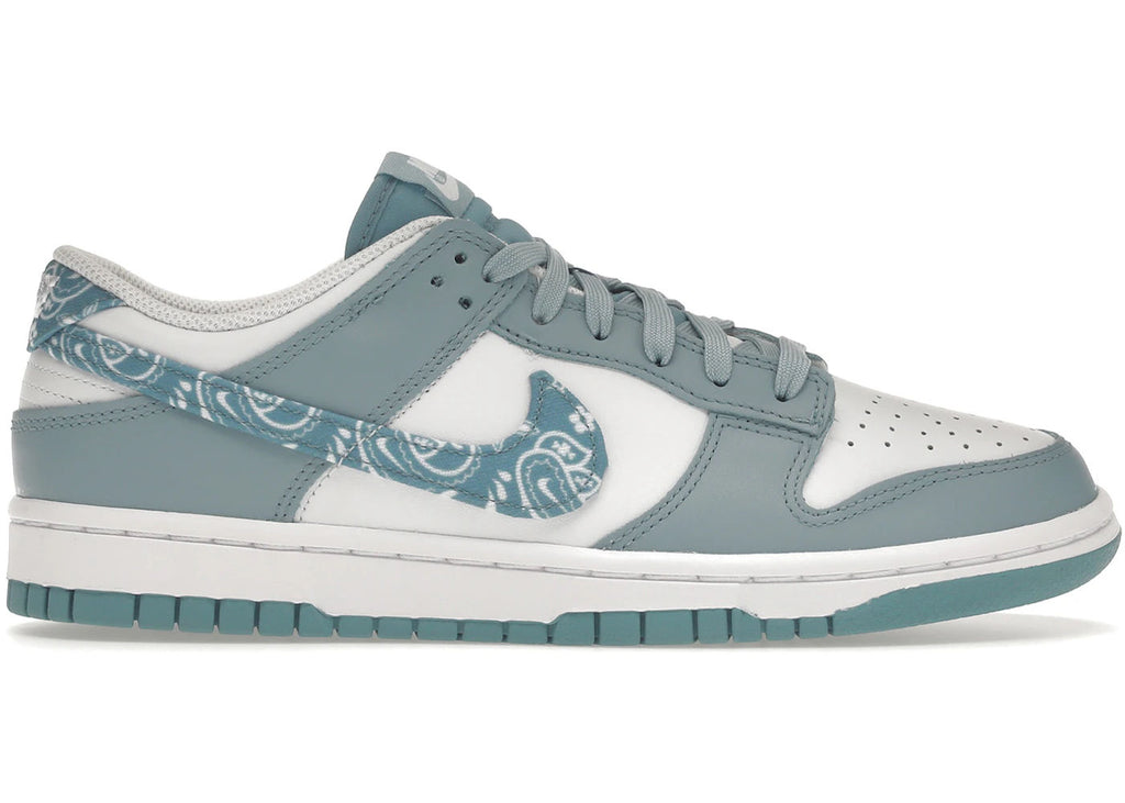 Nike Dunk Low Essential Paisley Pack Worn Blue (Women's) - Lightly Used, No Box