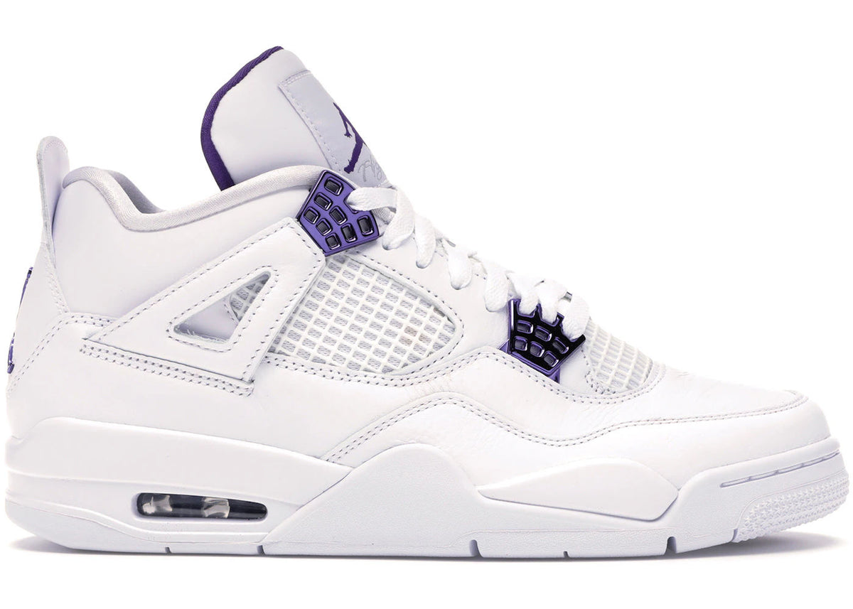 Jordan 4 Retro Metallic Purple - New/Damaged Box/Yellowing