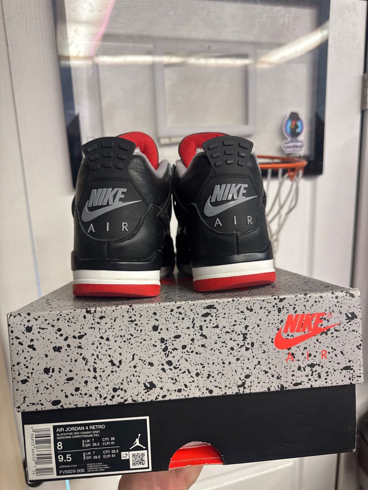 Jordan 4 Retro Bred Reimagined - Lightly Used, OG All