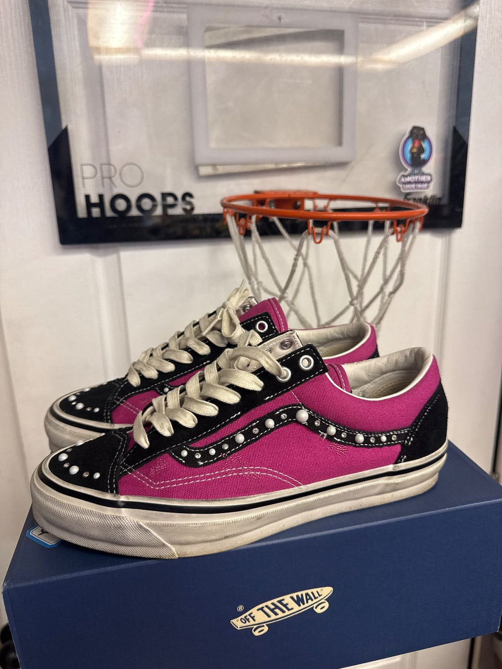 Vans OTW Old Skool 36 Pearlized Pack Pink Black - Lightly Used, OG All