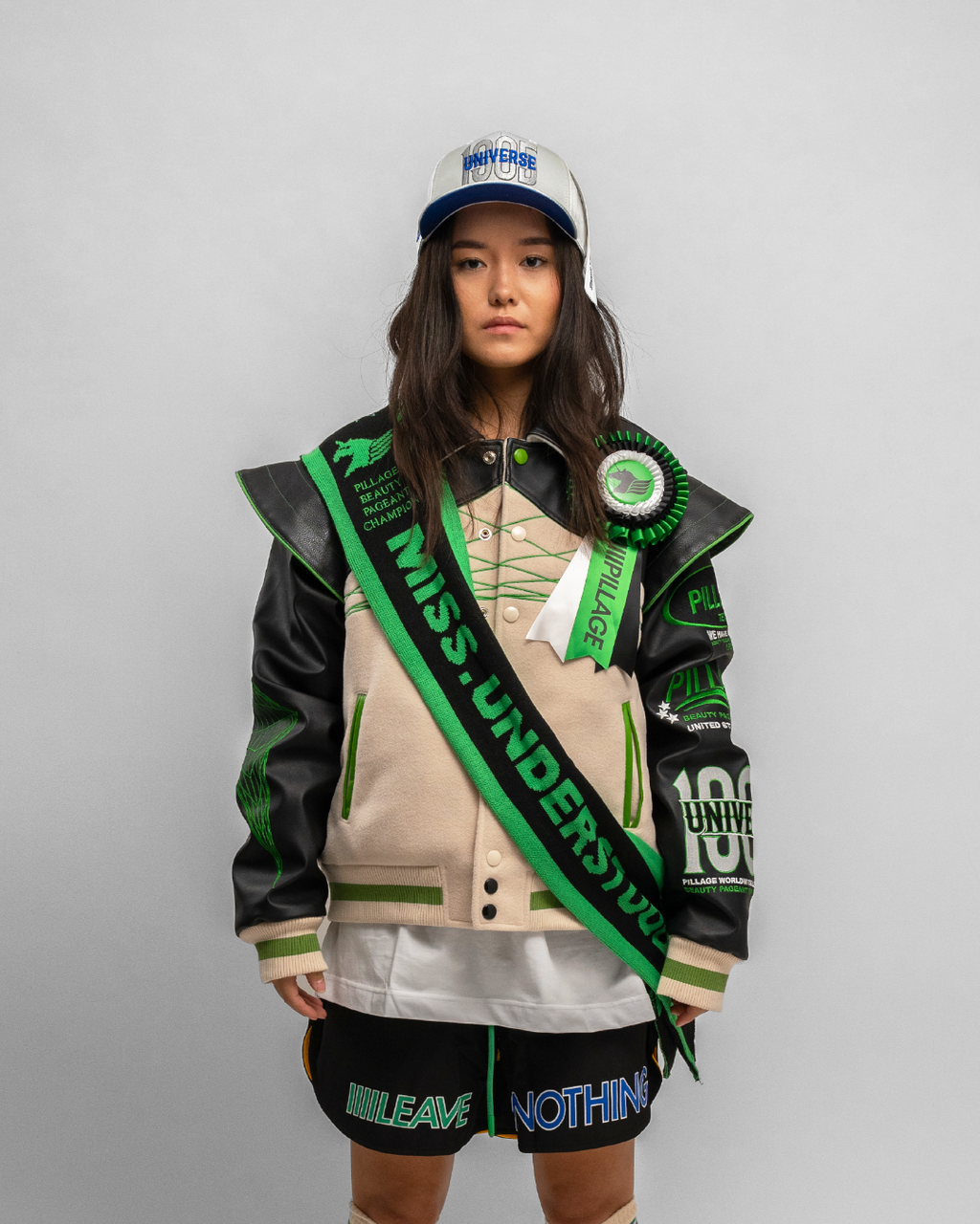 PILLAGE WORLDWIDE - TITLE RUN VARSITY JACKET