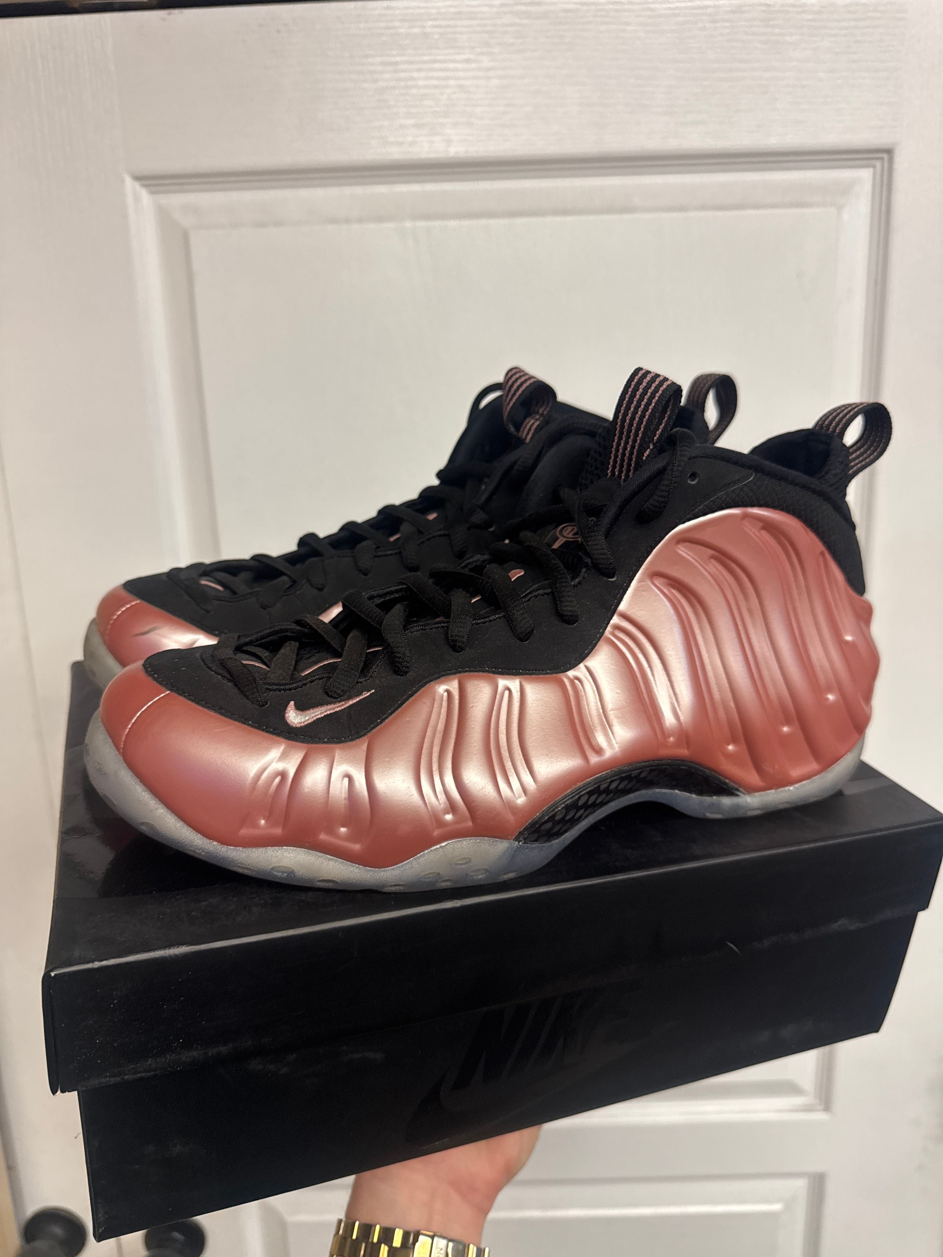 Nike Air Foamposite One Rust Pink - Lightly Used, OG All