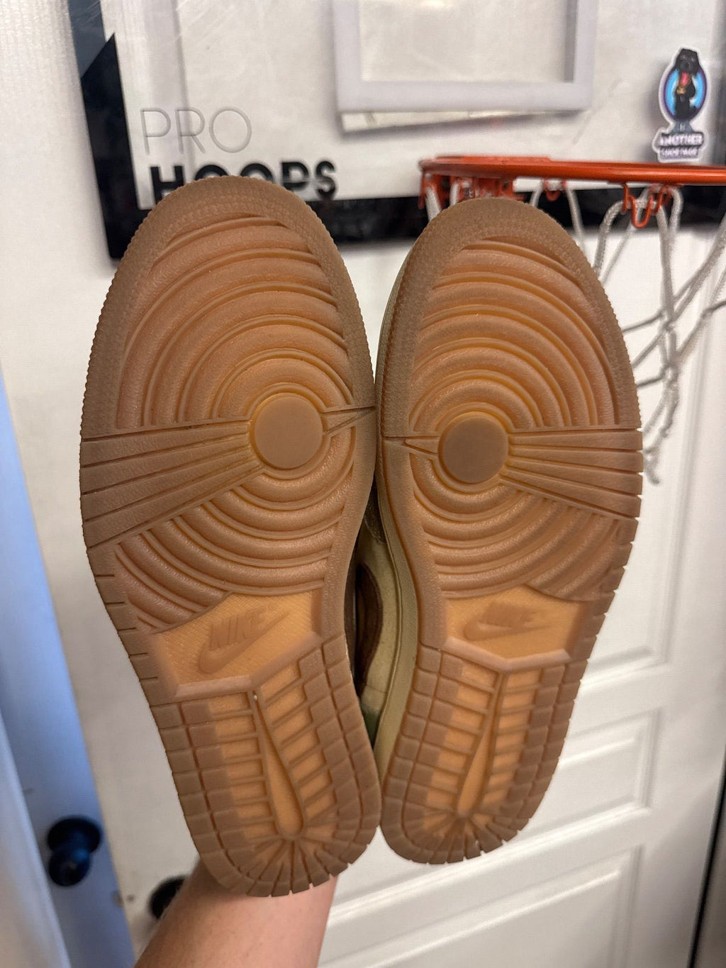 Jordan 1 Retro Low OG Zion Williamson Voodoo - Lightly Used, OG All