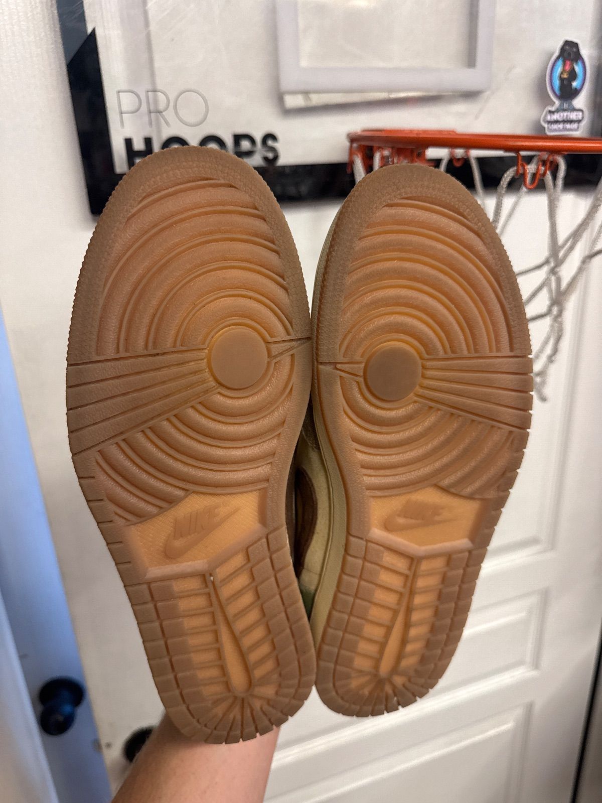 Jordan 1 Retro Low OG Zion Williamson Voodoo - Lightly Used, OG All