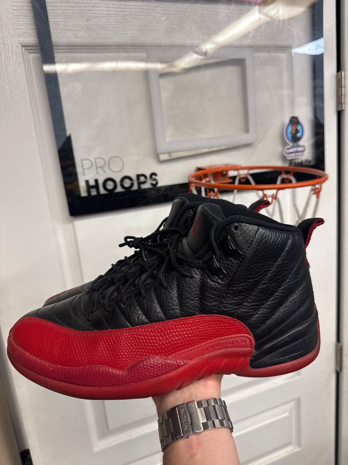 Jordan 12 Retro Flu Game (2016) - Lightly Used, No Box