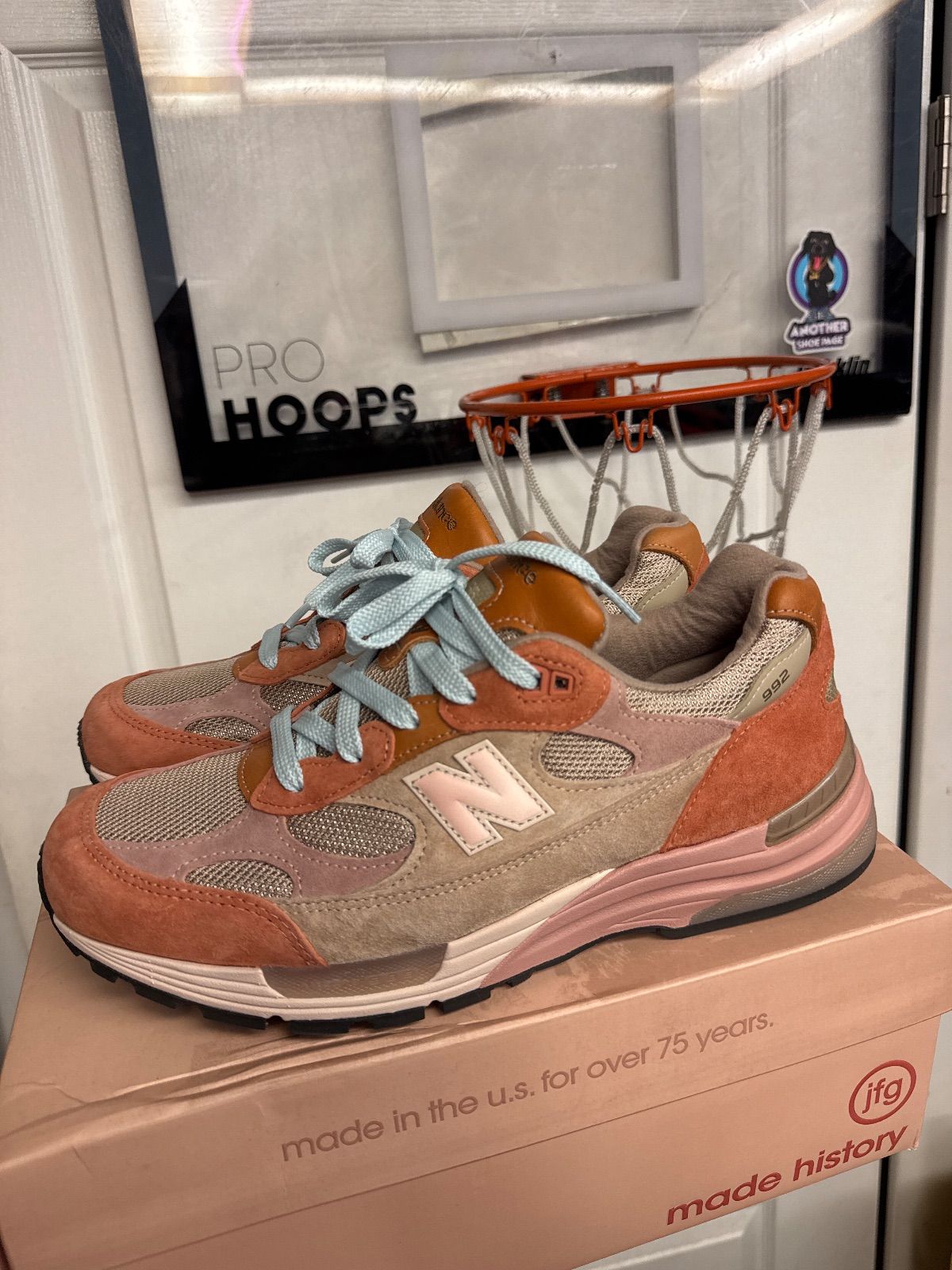 New Balance 992 MiUSA Joe Freshgoods Aged Well - Lightly Used, OG All