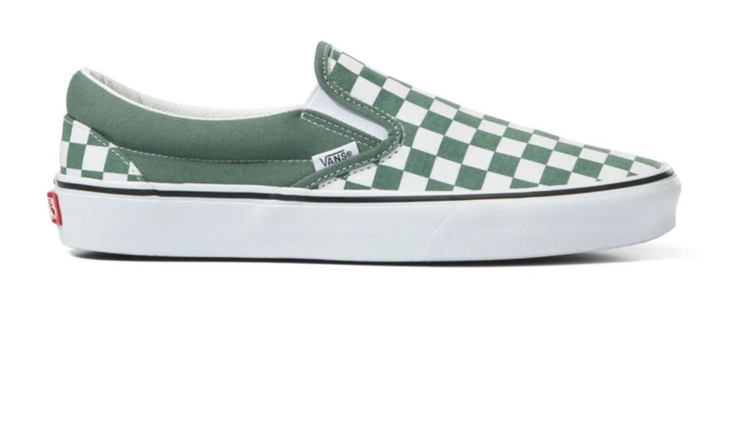 Vans Color Theory Duck Green Slip On