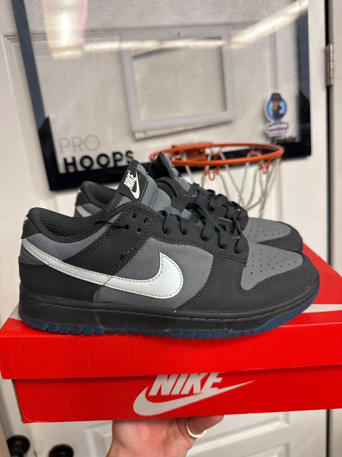 Nike Dunk Low Anthracite - Lightly Used, OG All