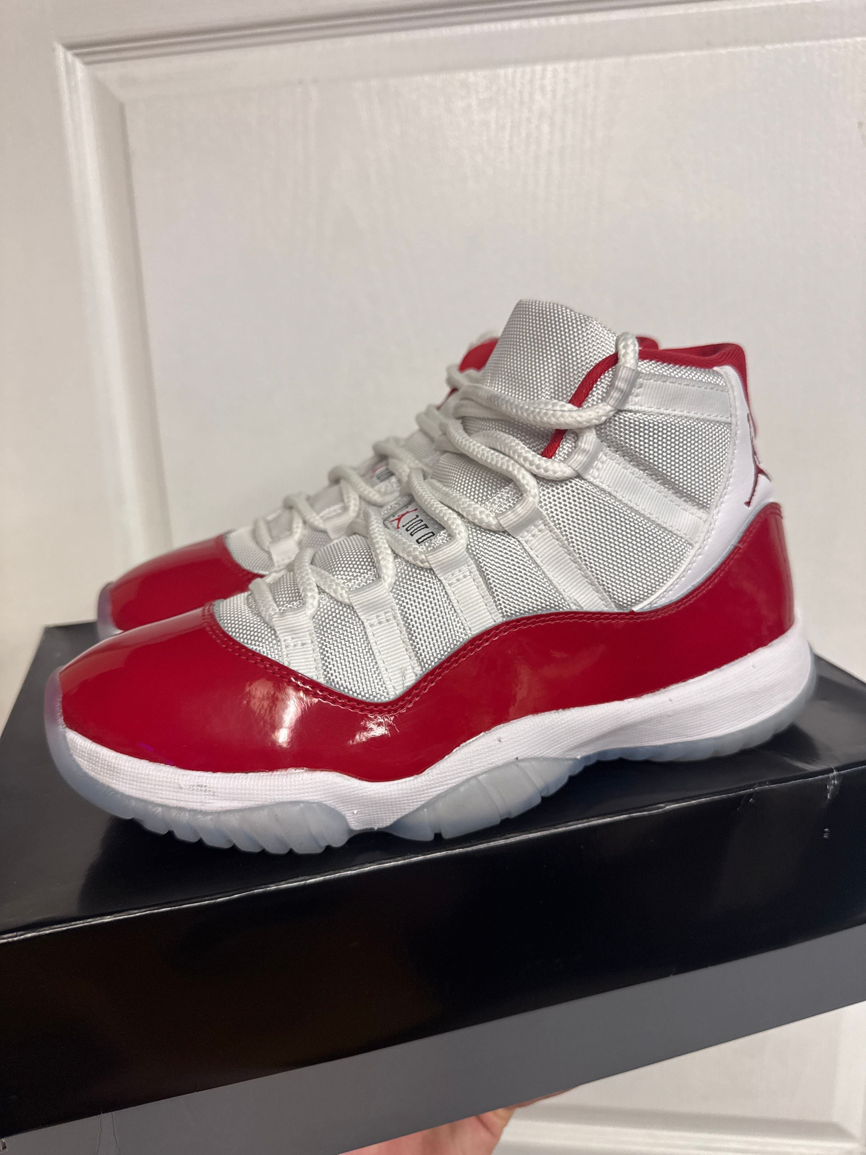 Jordan 11 Retro Cherry (2022) - Lightly Used, OG All