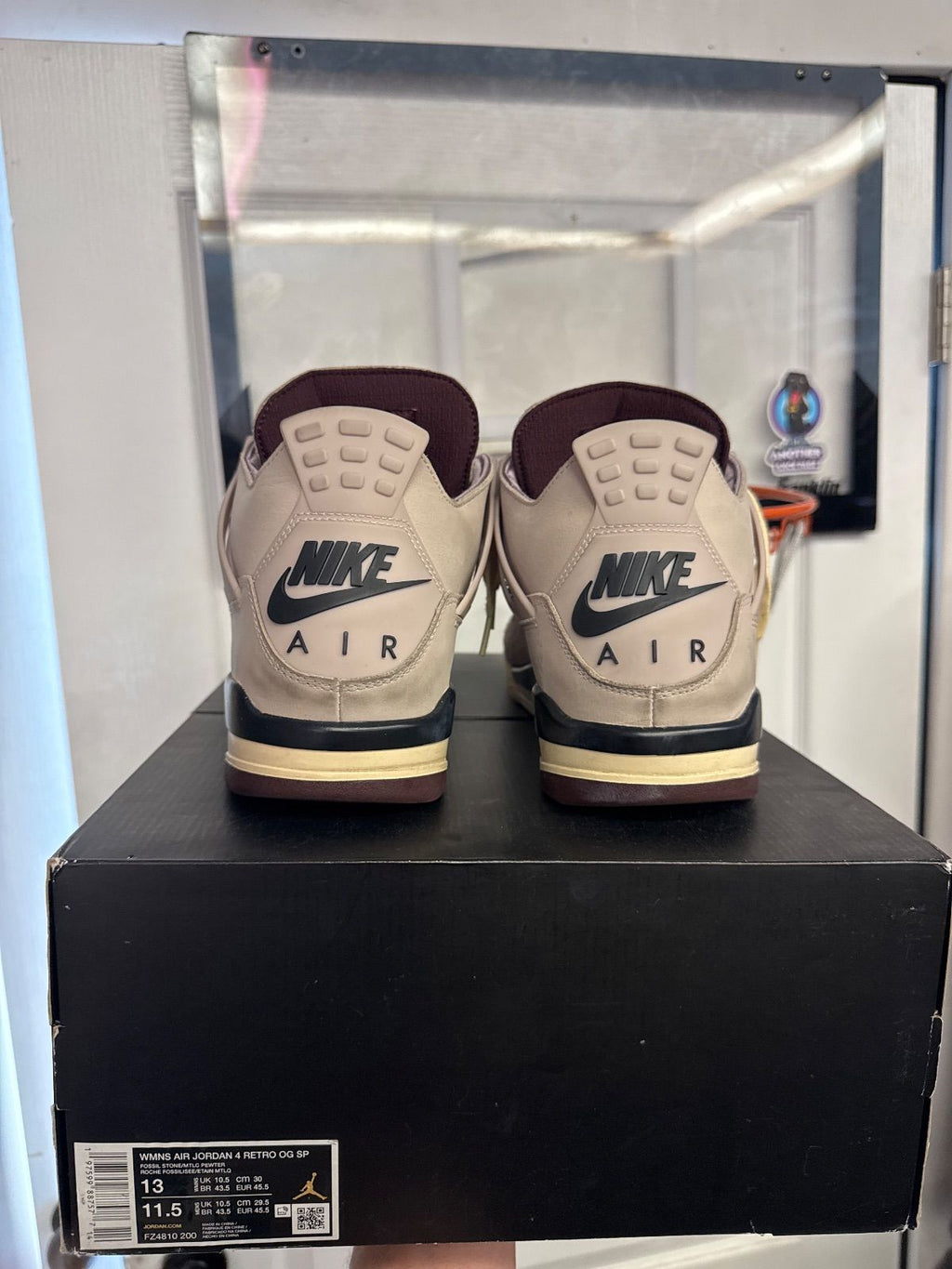 Jordan 4 Retro OG SP A Ma Maniére While You Were Sleeping (Women's) - Lightly Used, OG All