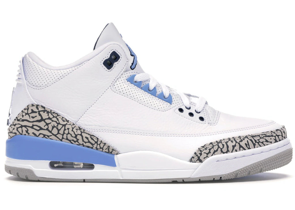Jordan 3 Retro UNC (2020) - Lightly Used, OG All