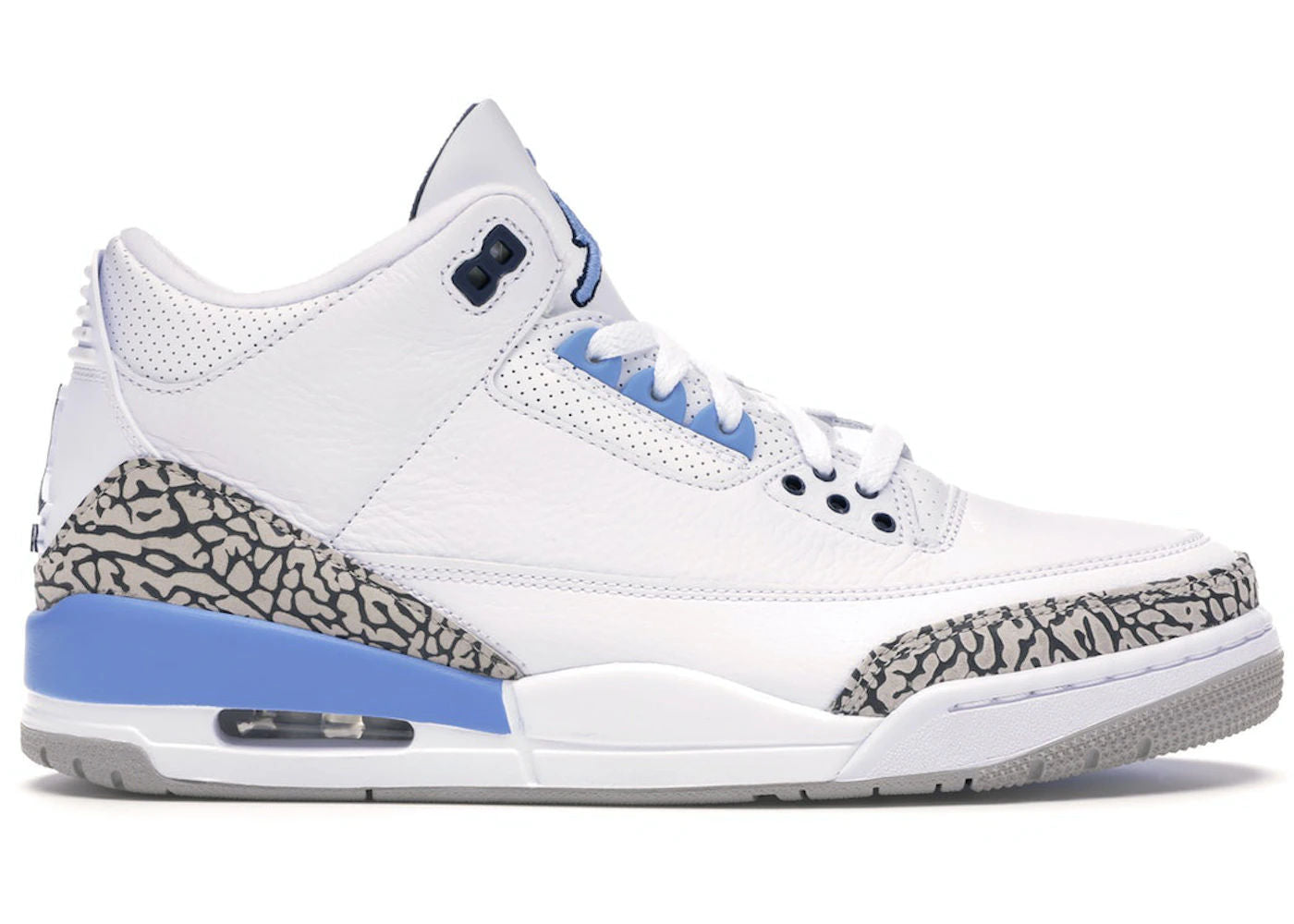Jordan 3 Retro UNC (2020) - Lightly Used, OG All