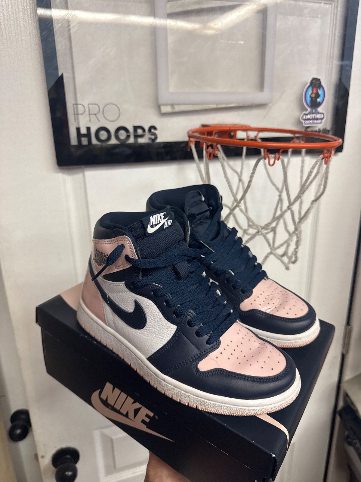 Jordan 1 Retro High OG Atmosphere (Women's) - Lightly Used, OG All