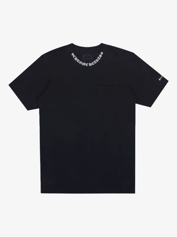 Chrome Hearts Neck Logo T-Shirt Black