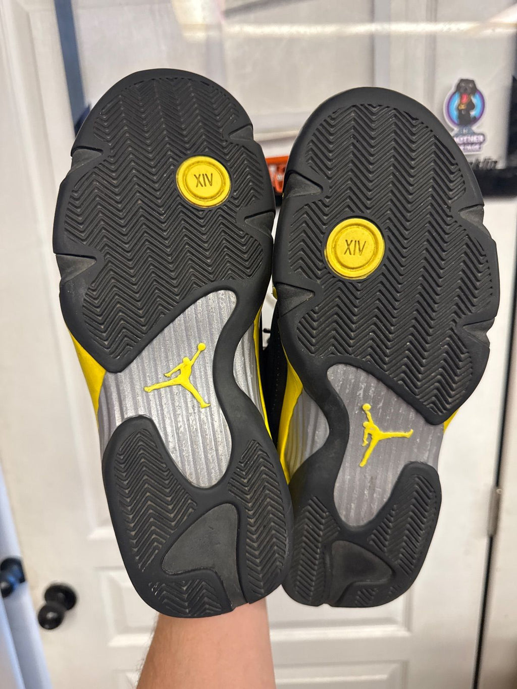 Jordan 14 Retro Thunder - Fairly Used, OG All