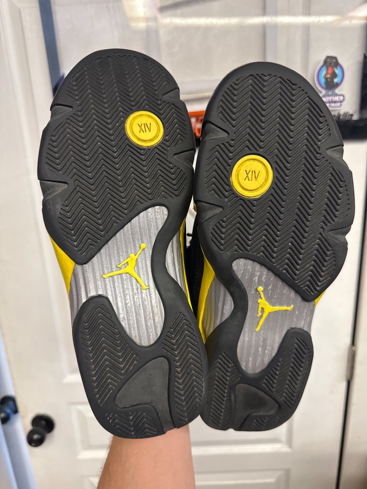Jordan 14 Retro Thunder - Fairly Used, OG All