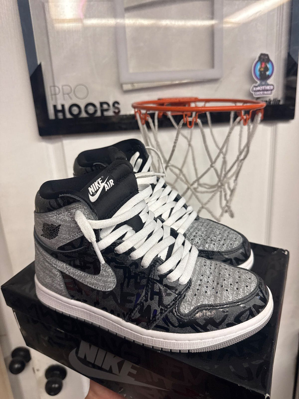 Jordan 1 Retro High OG Rebellionaire - Lightly Used, OG All Besides Black Laces