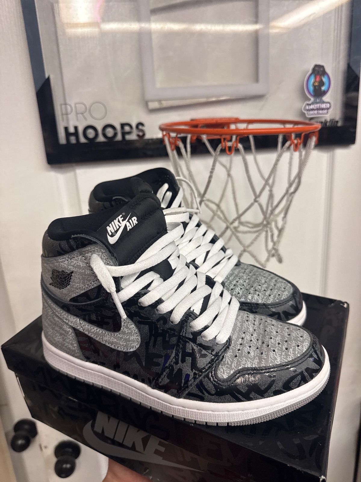 Jordan 1 Retro High OG Rebellionaire - Lightly Used, OG All Besides Black Laces