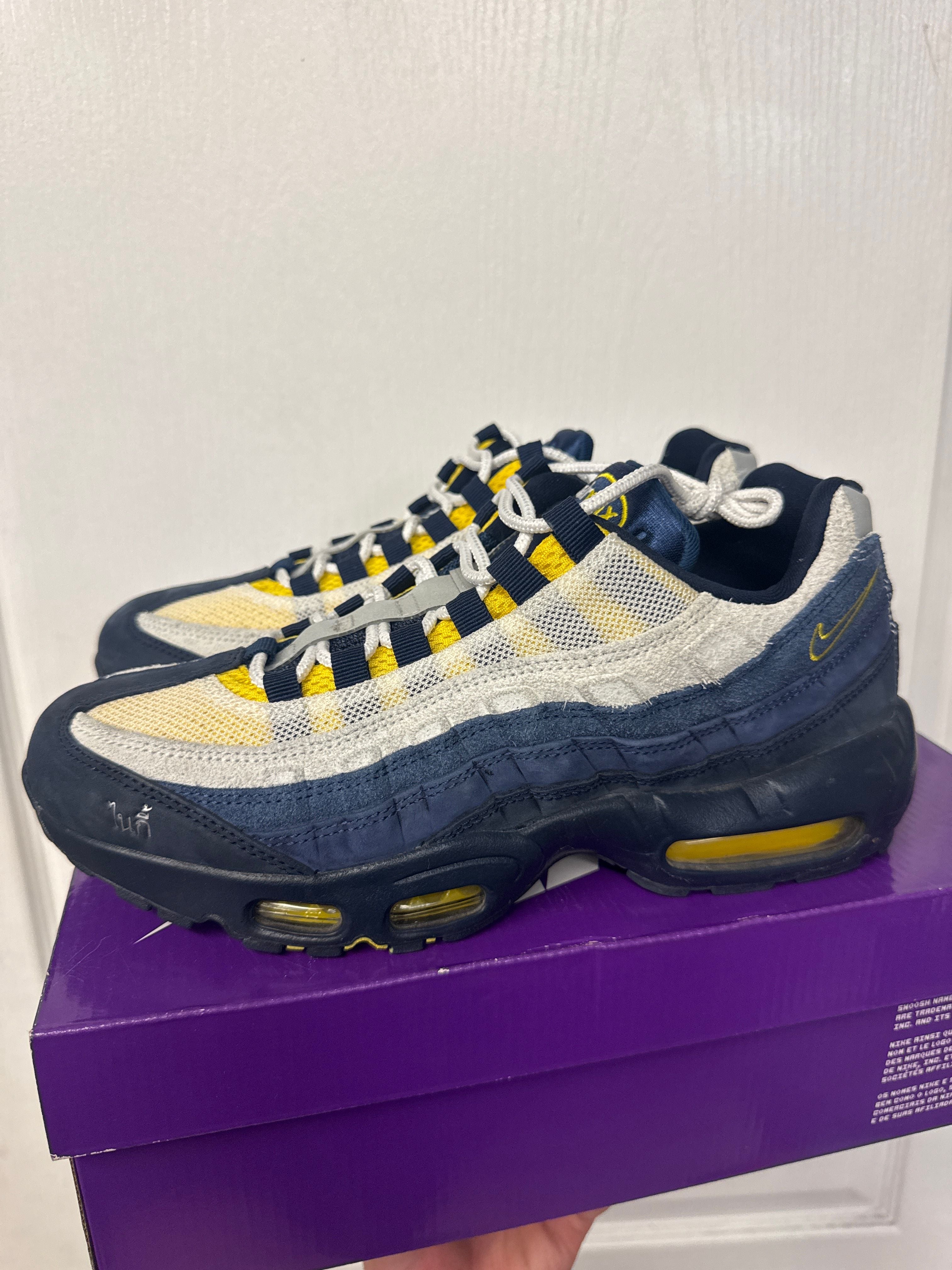 Nike Air Max 95 SB Eric Koston Obsidian Speed Yellow - Lightly Used, OG All