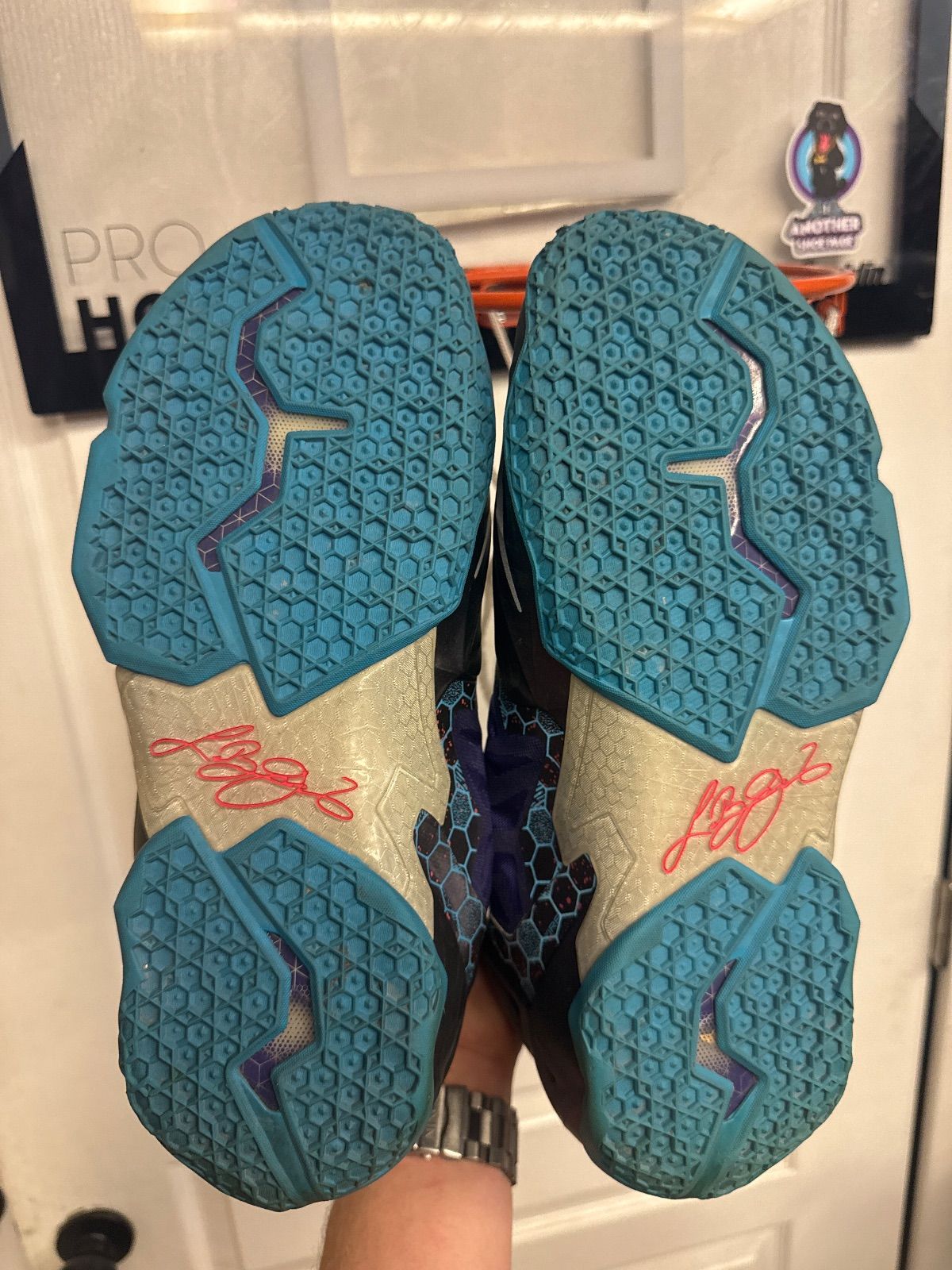 Nike LeBron 11 Summit Lake Hornets - Lightly Used, Replacement Box