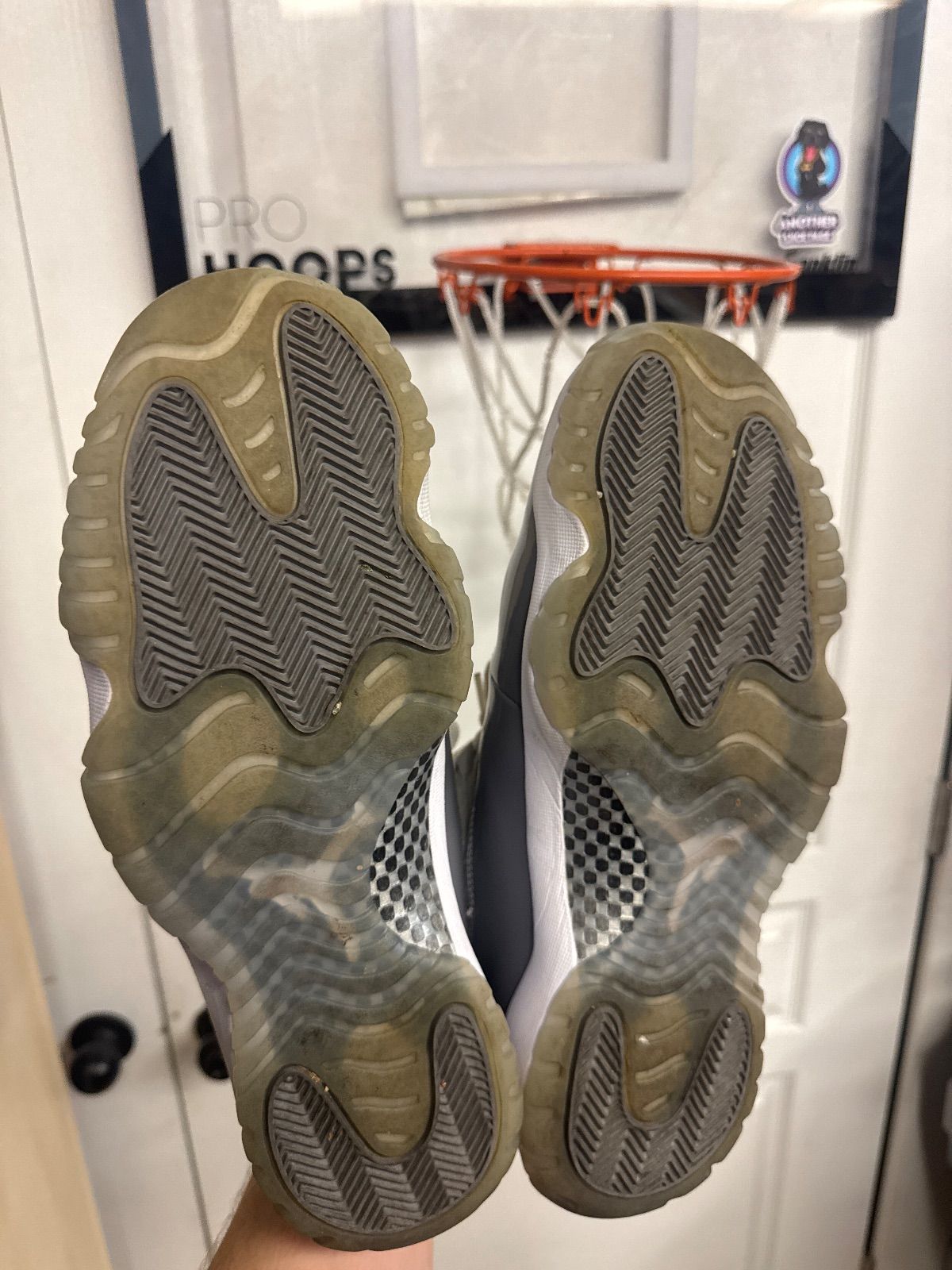 Jordan 11 Retro Cool Grey (2021) - Fairly Used, Replacement Box