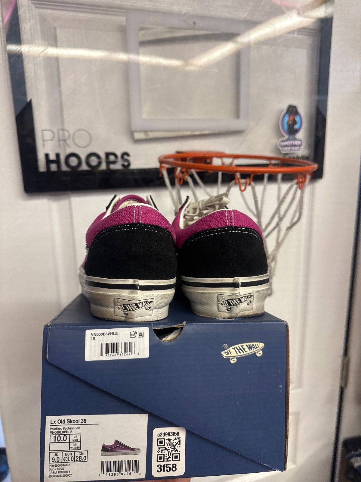 Vans OTW Old Skool 36 Pearlized Pack Pink Black - Lightly Used, OG All