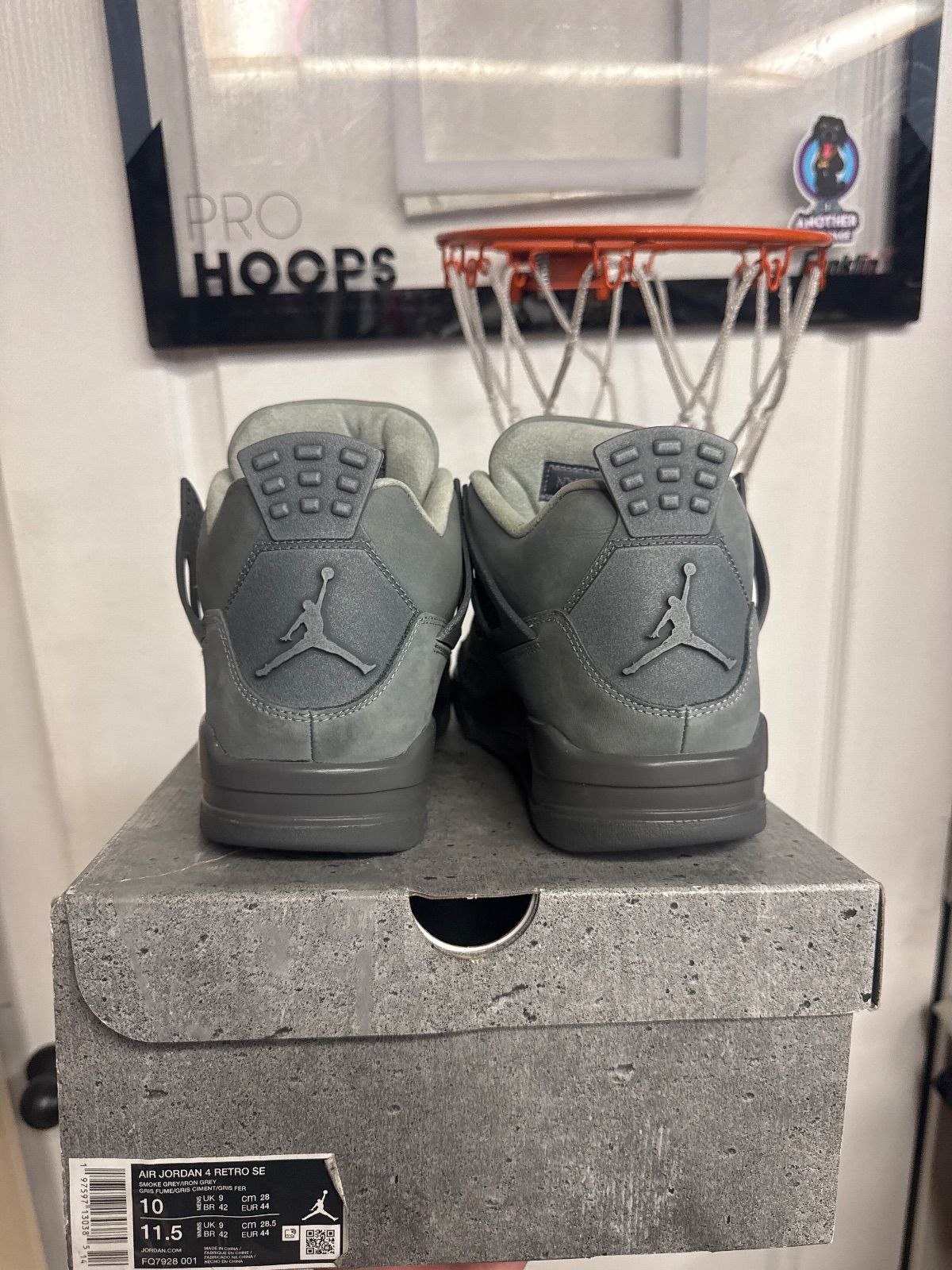 Jordan 4 Retro SE Paris Olympics Wet Cement - Lightly Used, OG All