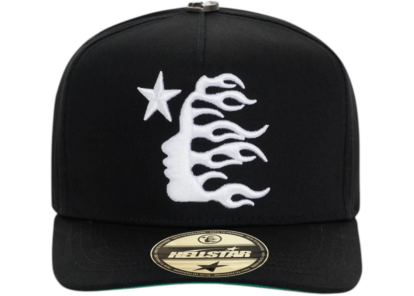 Hellstar OG Logo Snapback Hat Black
