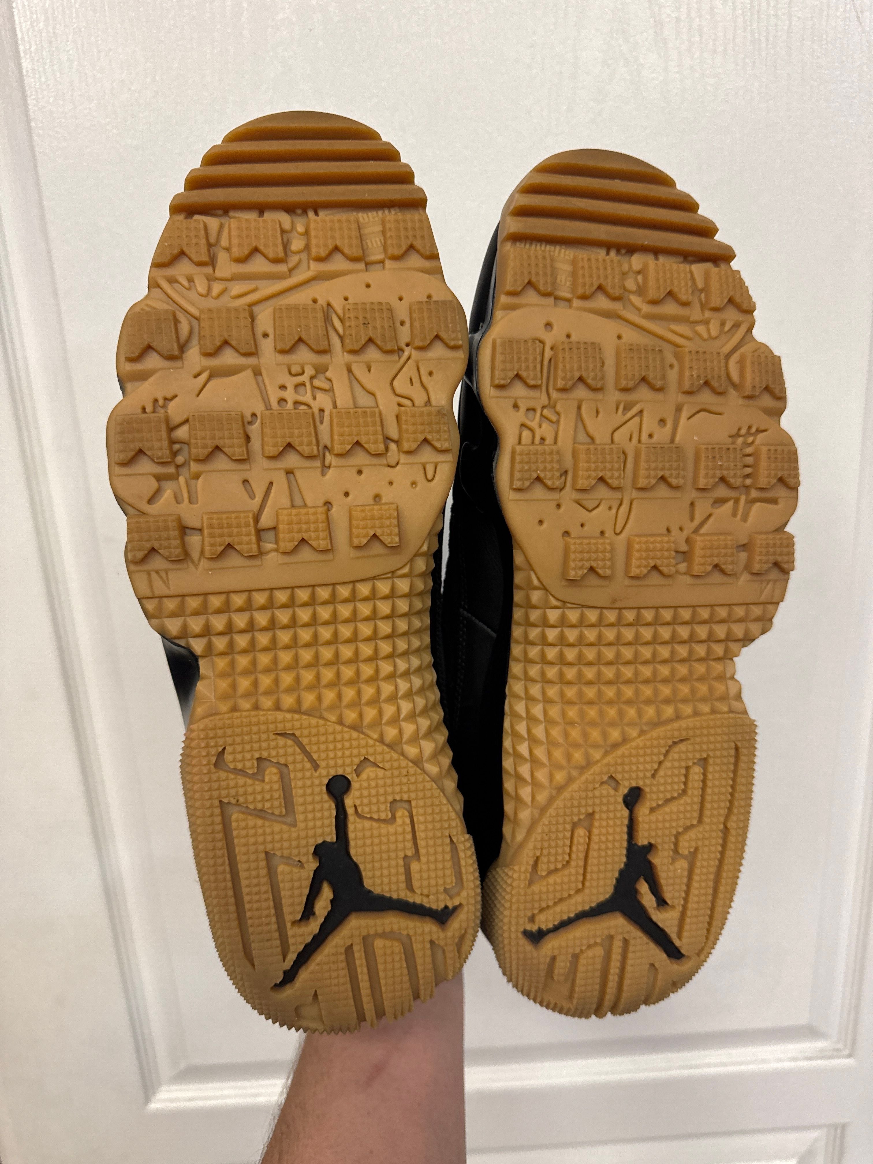 Jordan 9 Retro Boot NRG Black Light Gum - Lightly Used, OG All