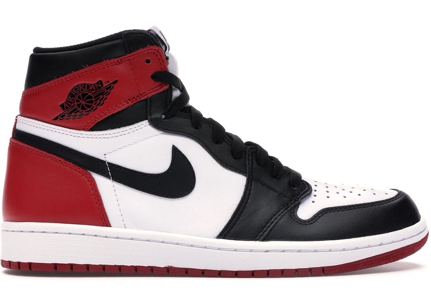 Jordan 1 Retro Black Toe (2016) - Lightly Used, Og all Besides White Laces