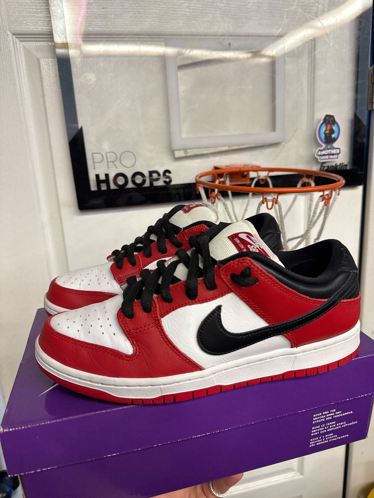 Nike SB Dunk Low Pro J-Pack Chicago - Lightly Used, OG All