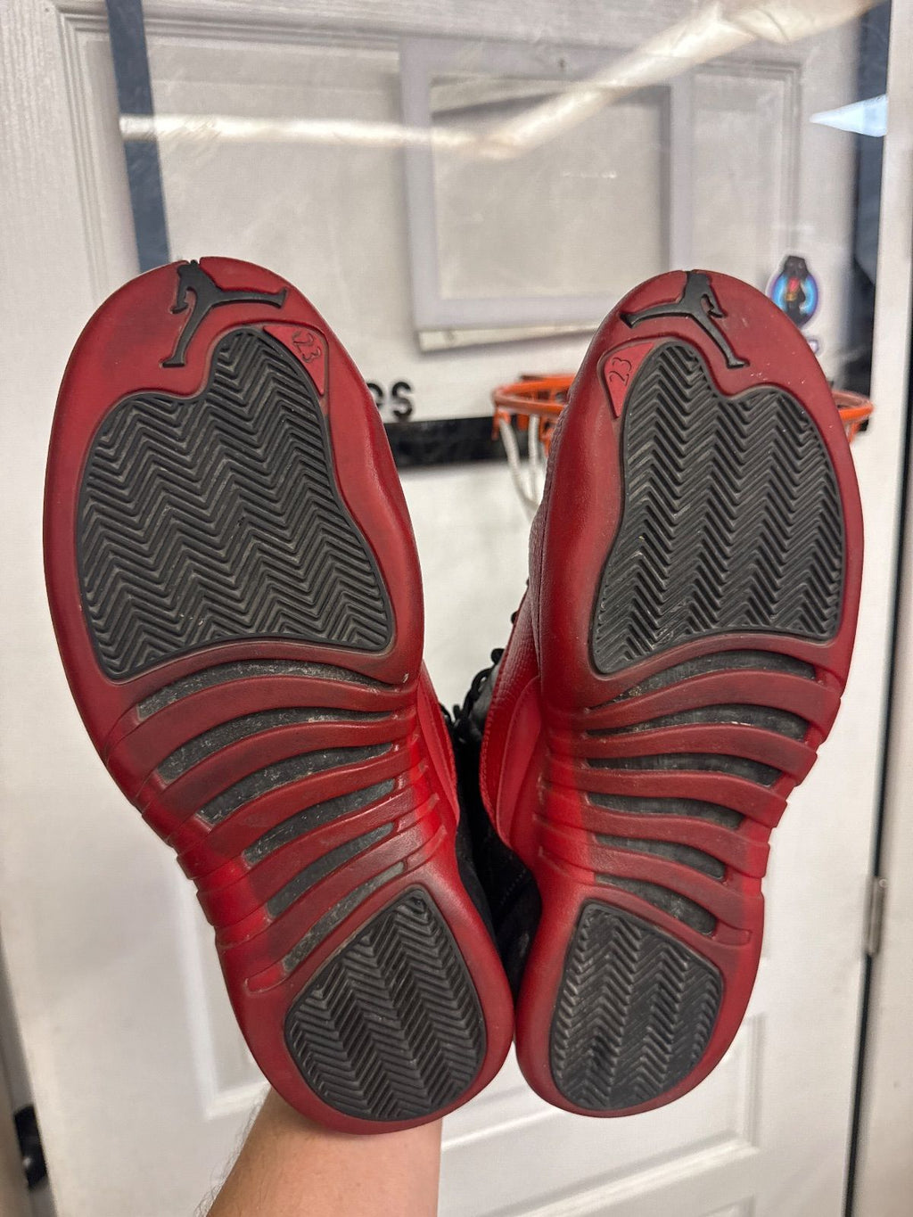 Jordan 12 Retro Flu Game (2016) - Lightly Used, No Box