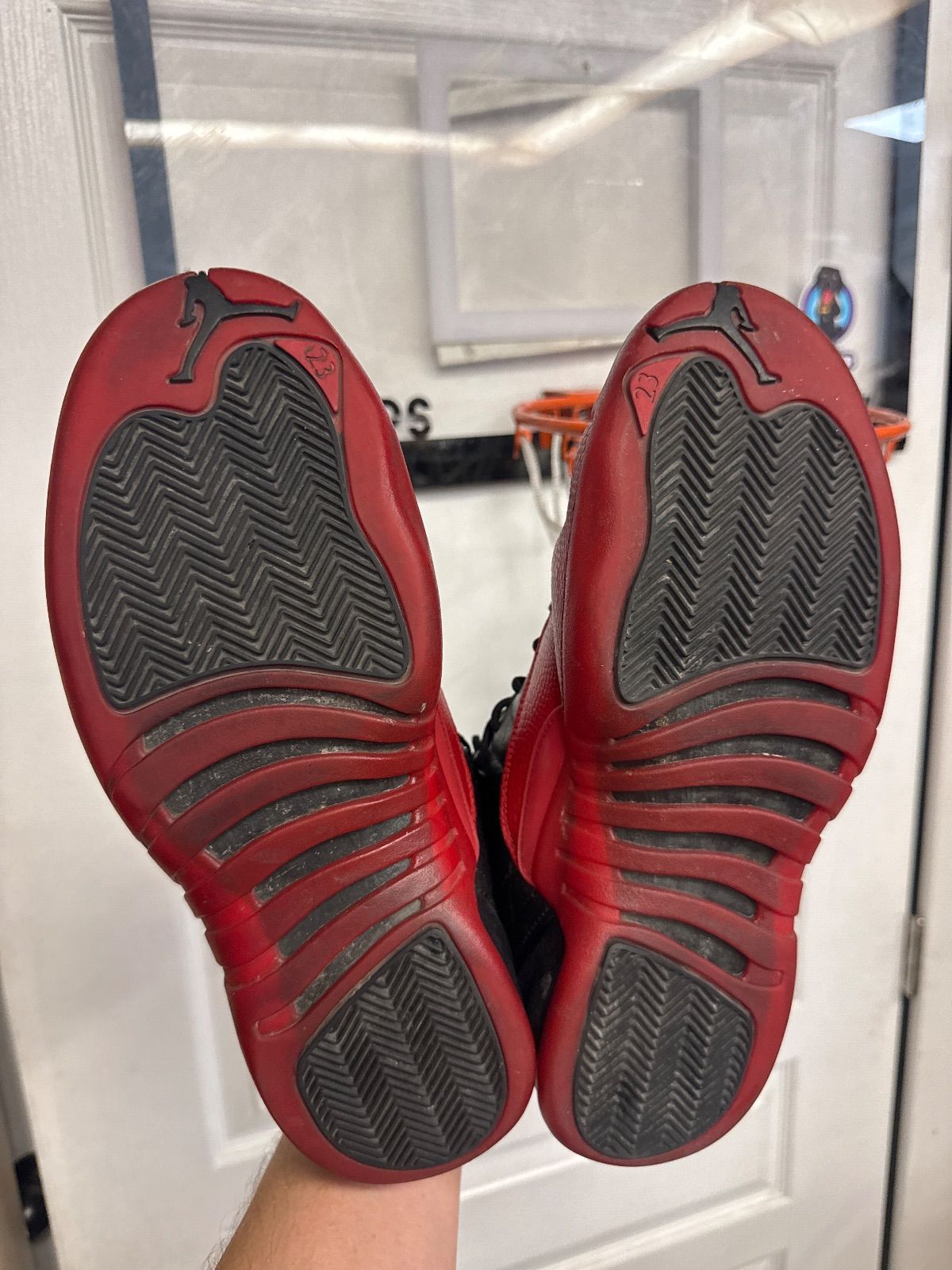 Jordan 12 Retro Flu Game (2016) - Lightly Used, No Box