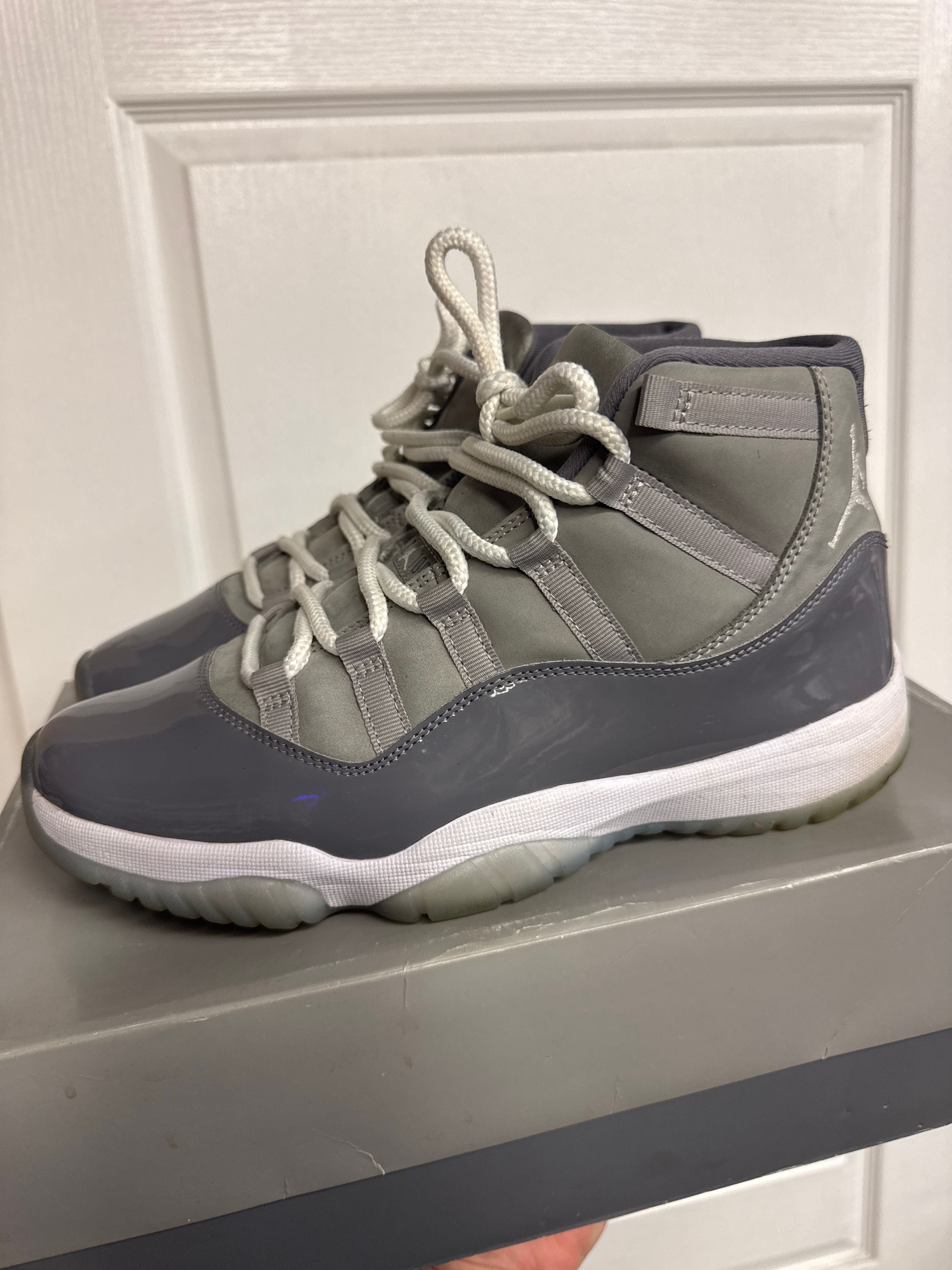 Jordan 11 Retro Cool Grey (2021) - Lightly Used, OG All
