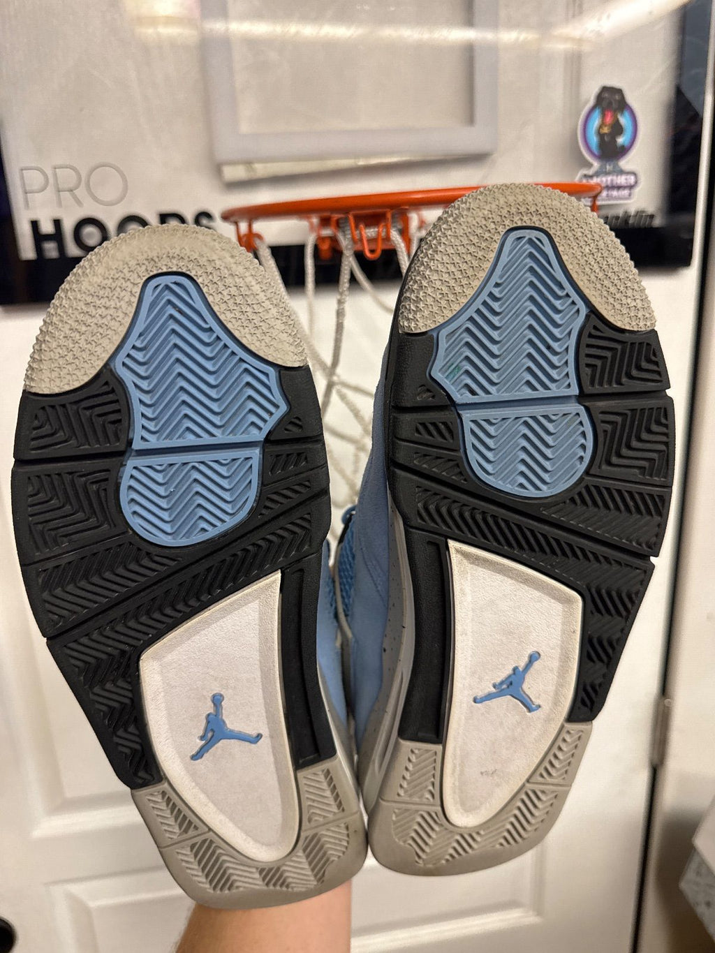 Jordan 4 Retro University Blue - Lightly Used, OG All