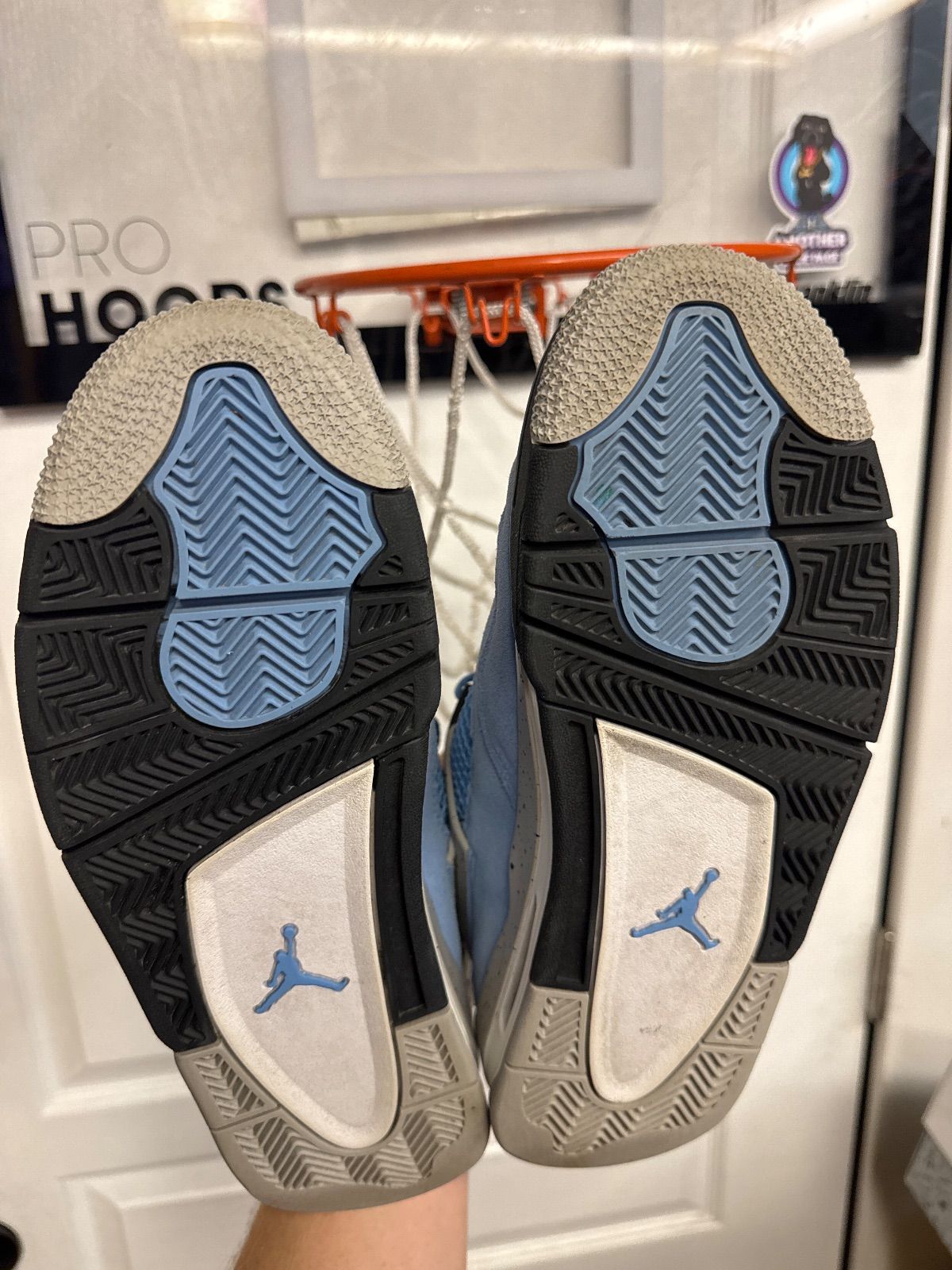Jordan 4 Retro University Blue - Lightly Used, OG All