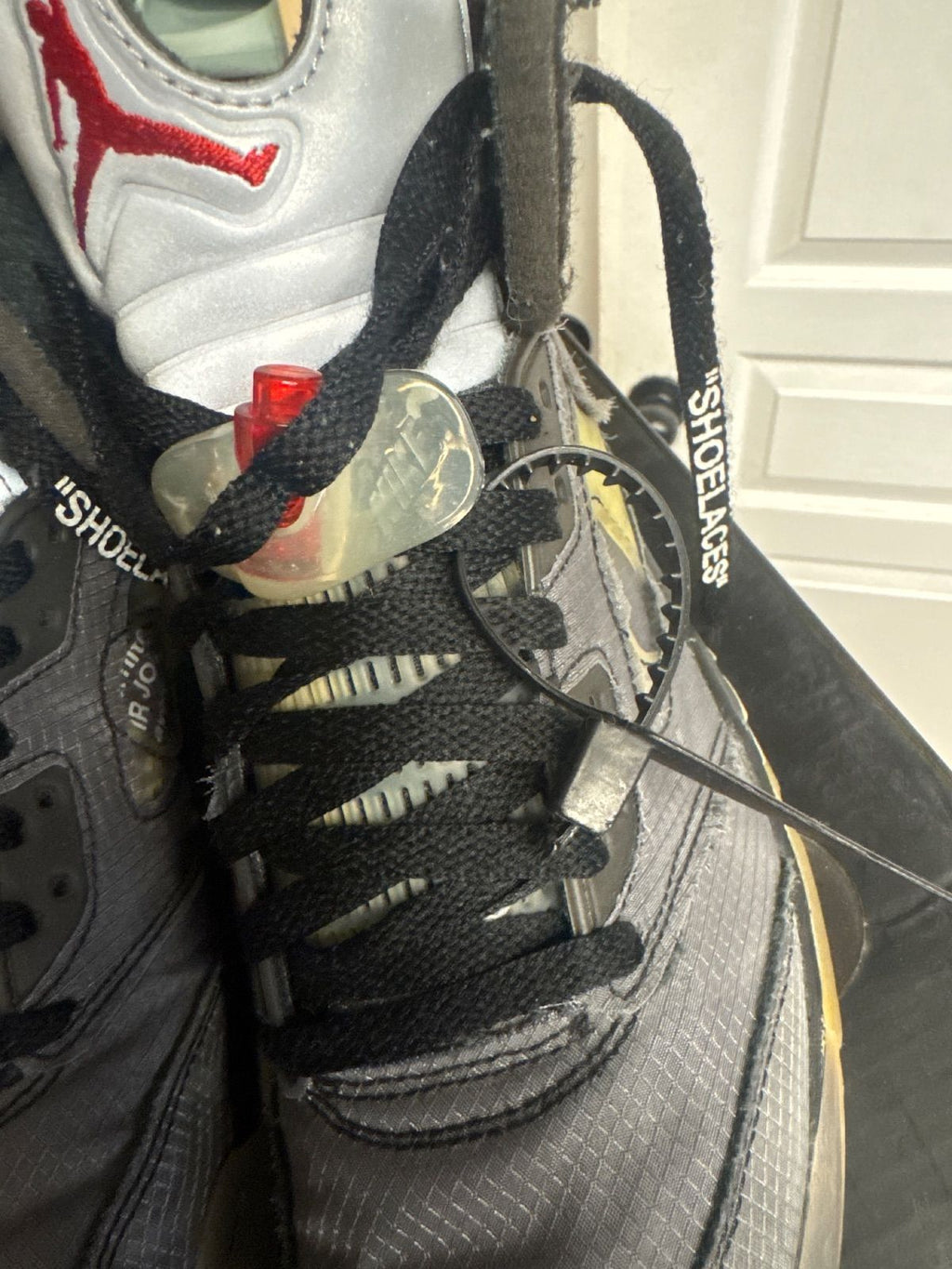 Jordan 5 Retro Off-White Muslin - Lightly Used, OG All W/Flaws