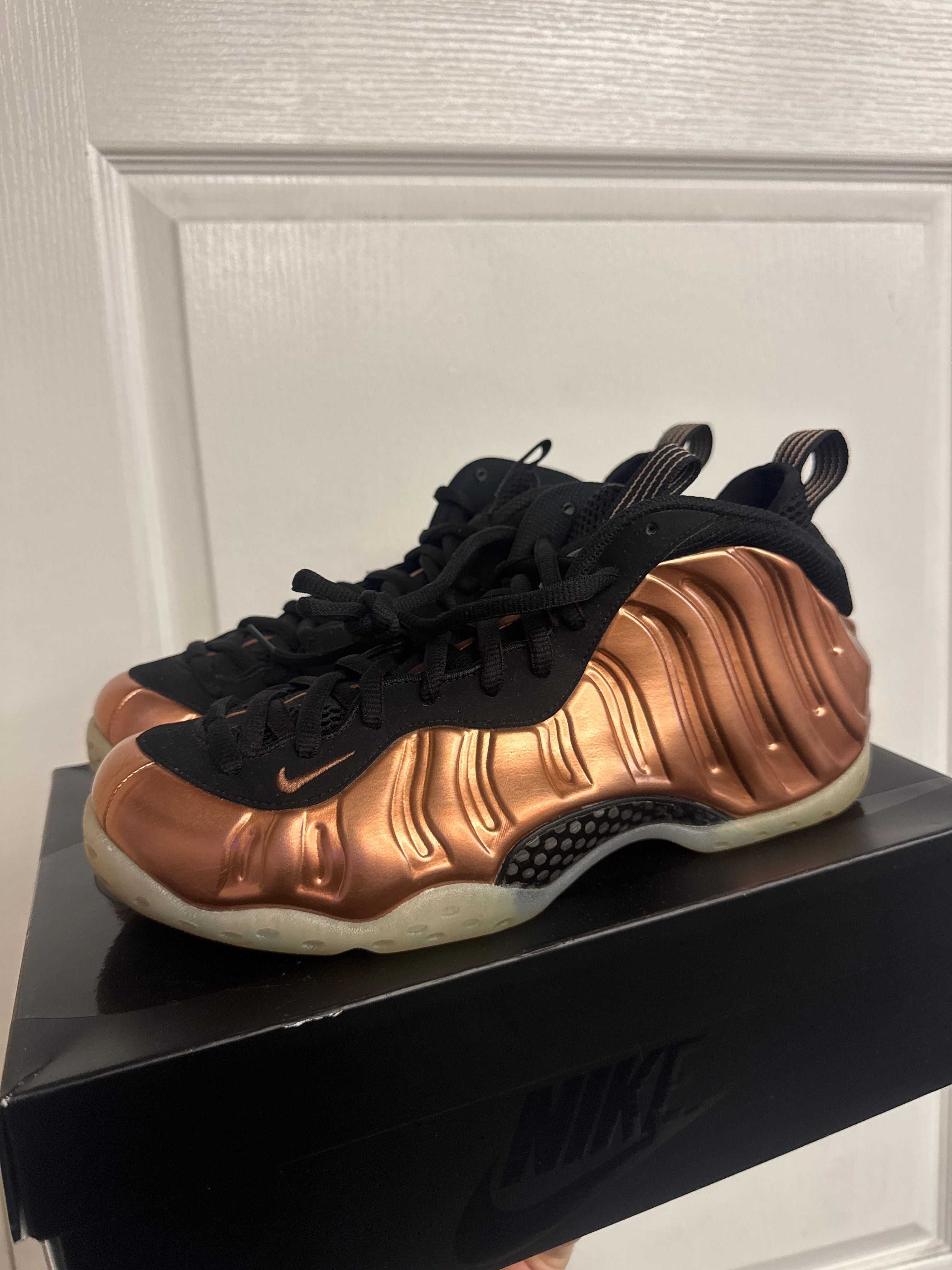 Nike Air Foamposite One Copper (2024) - Lightly Used, OG All