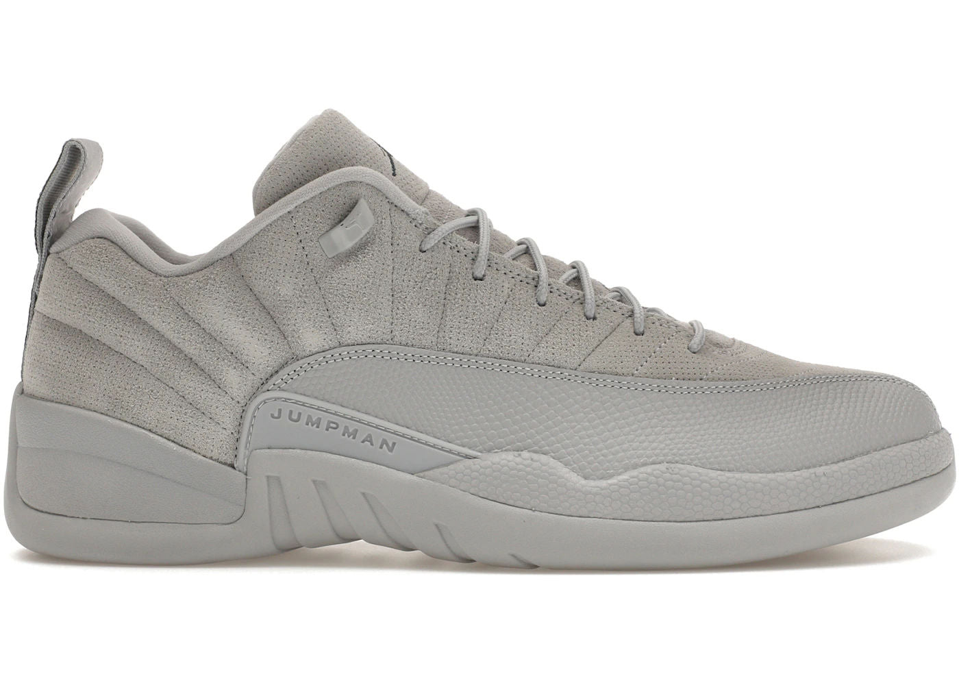 Jordan 12 Retro Low Wolf Grey - Lightly Used, No Box