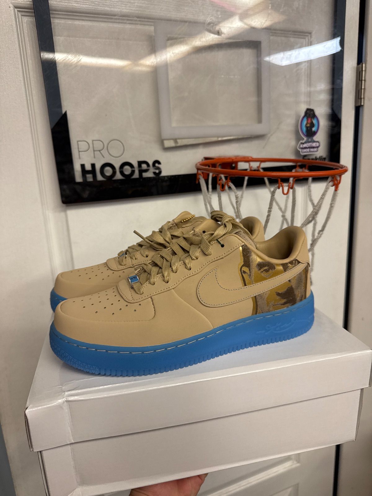 Nike Air Force 1 Low Protro Kobe Bryant Linen - New/Damaged Box