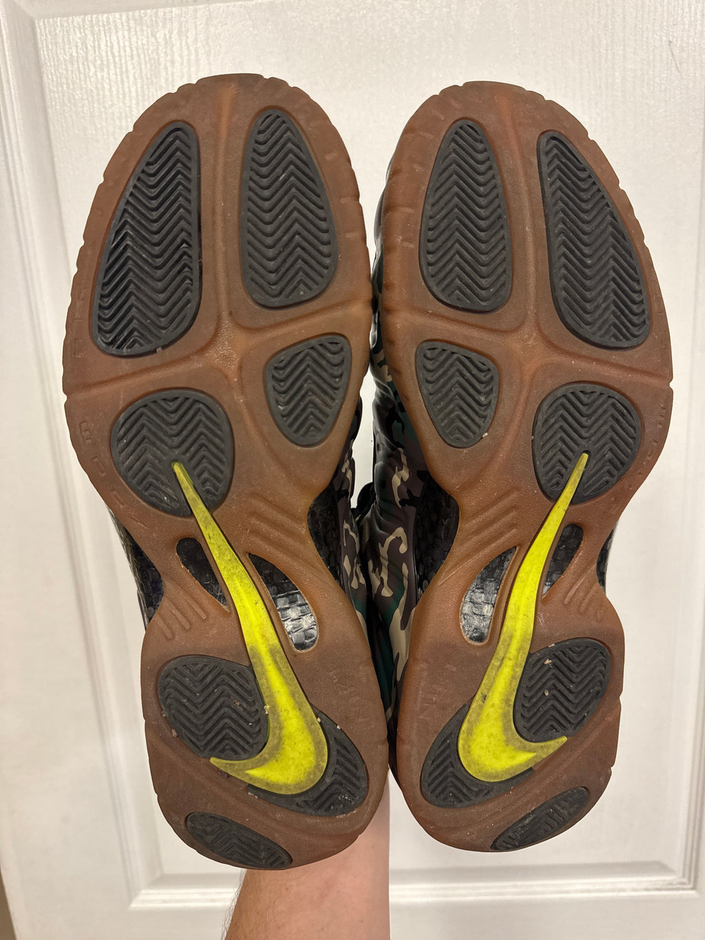 Nike Air Foamposite Pro Army Camo - Lightly Used, OG All
