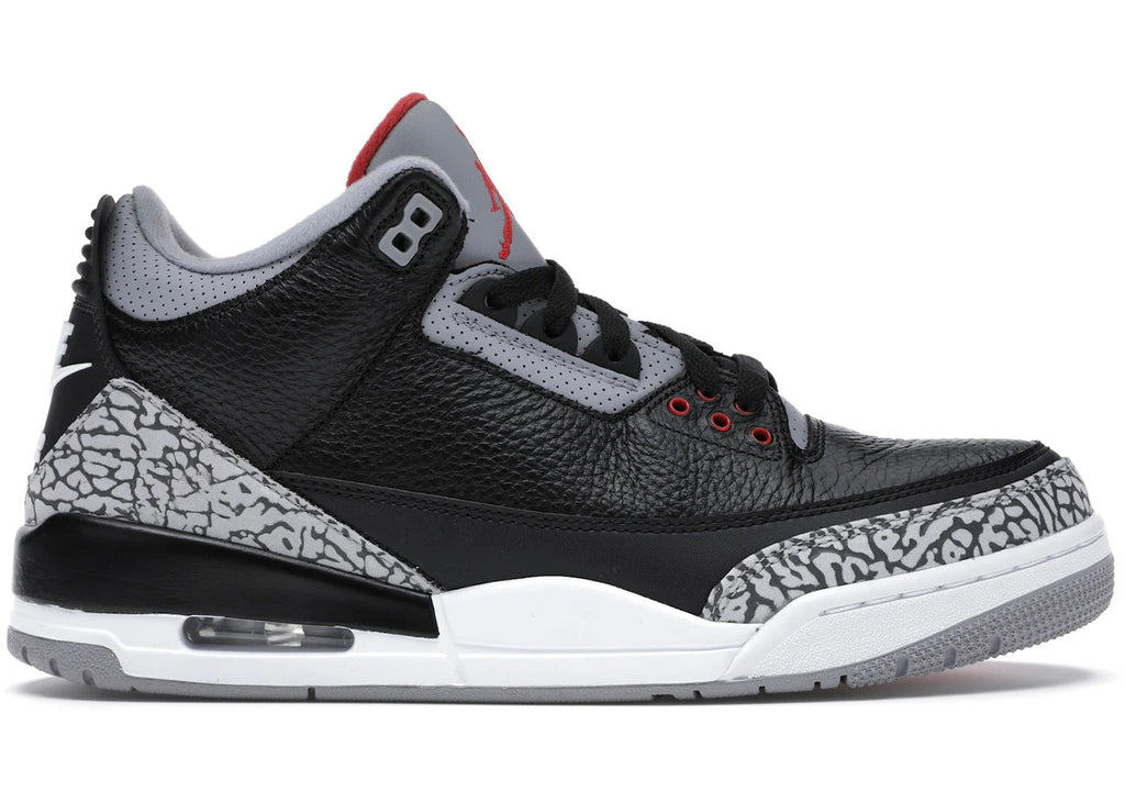 Jordan 3 Retro Black Cement (2018) - Lightly Used, OG Box
