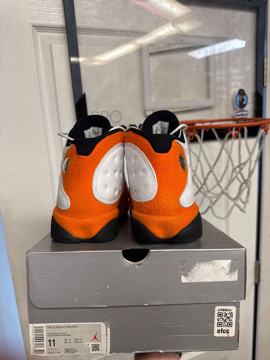 Jordan 13 Retro Starfish - Lightly Used, OG All