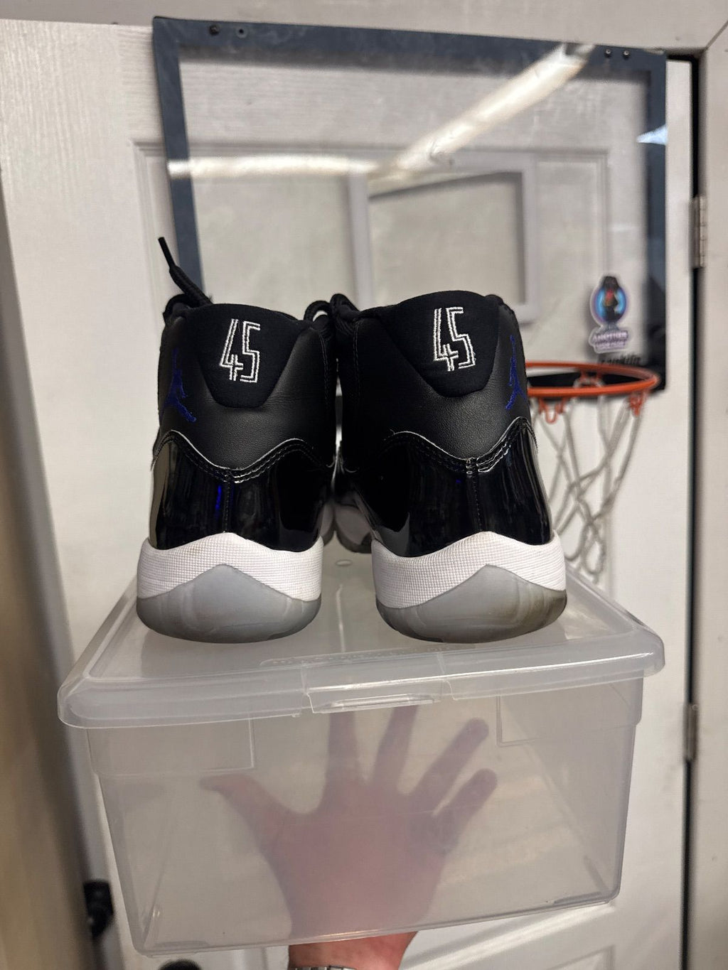 Jordan 11 Retro Space Jam (2016) - Lightly Used, No Box