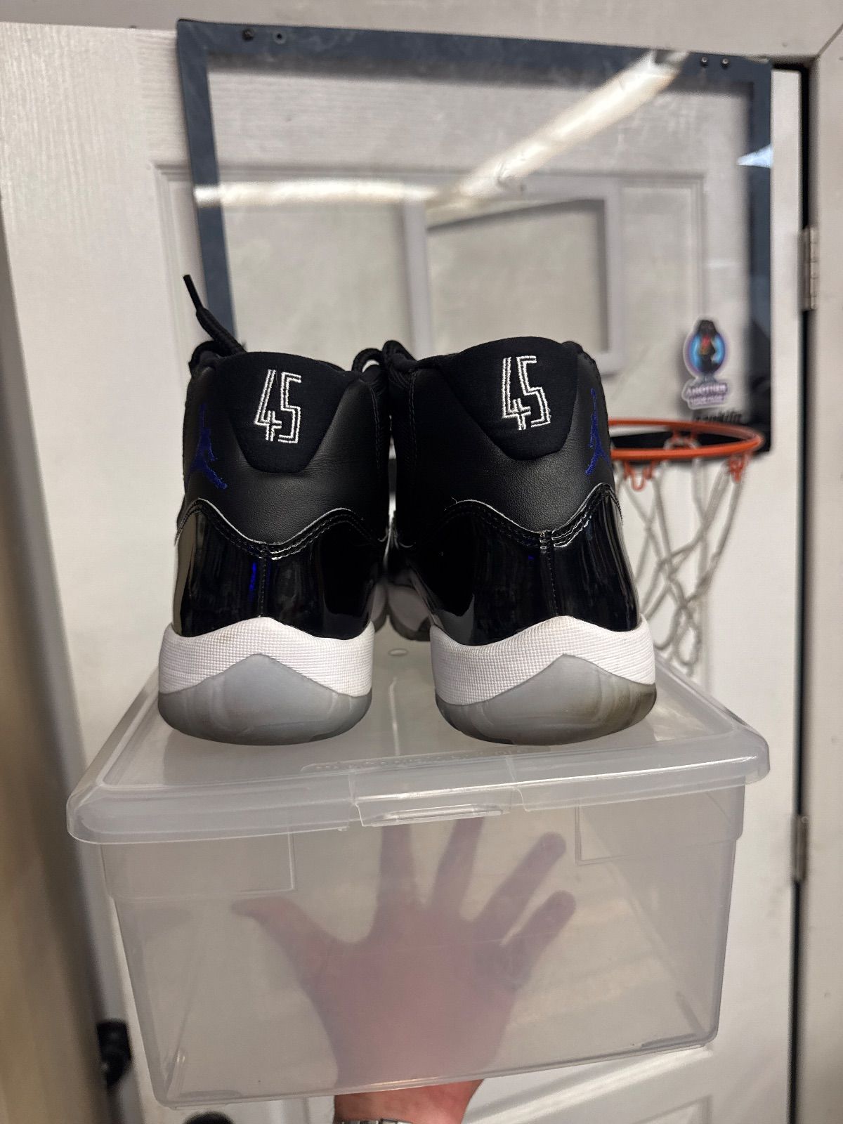 Jordan 11 Retro Space Jam (2016) - Lightly Used, No Box