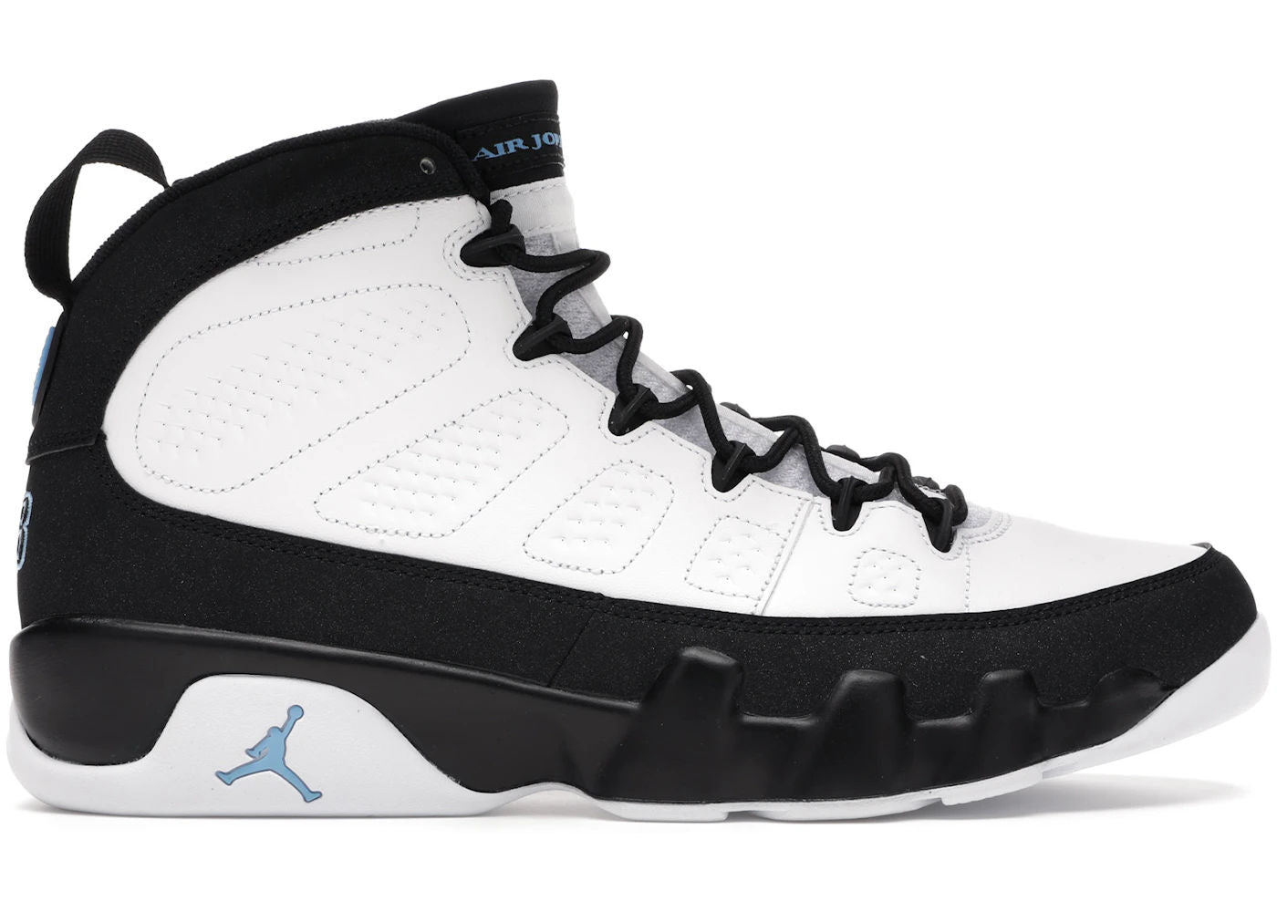 Jordan 9 Retro University Blue - Lightly Used, OG All