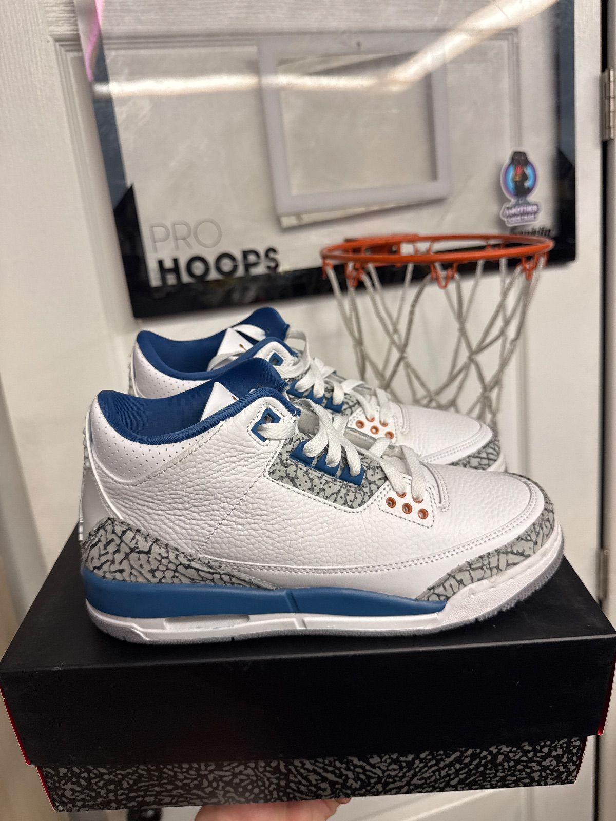 Jordan 3 Retro Wizards (GS) - Lightly Used, OG All