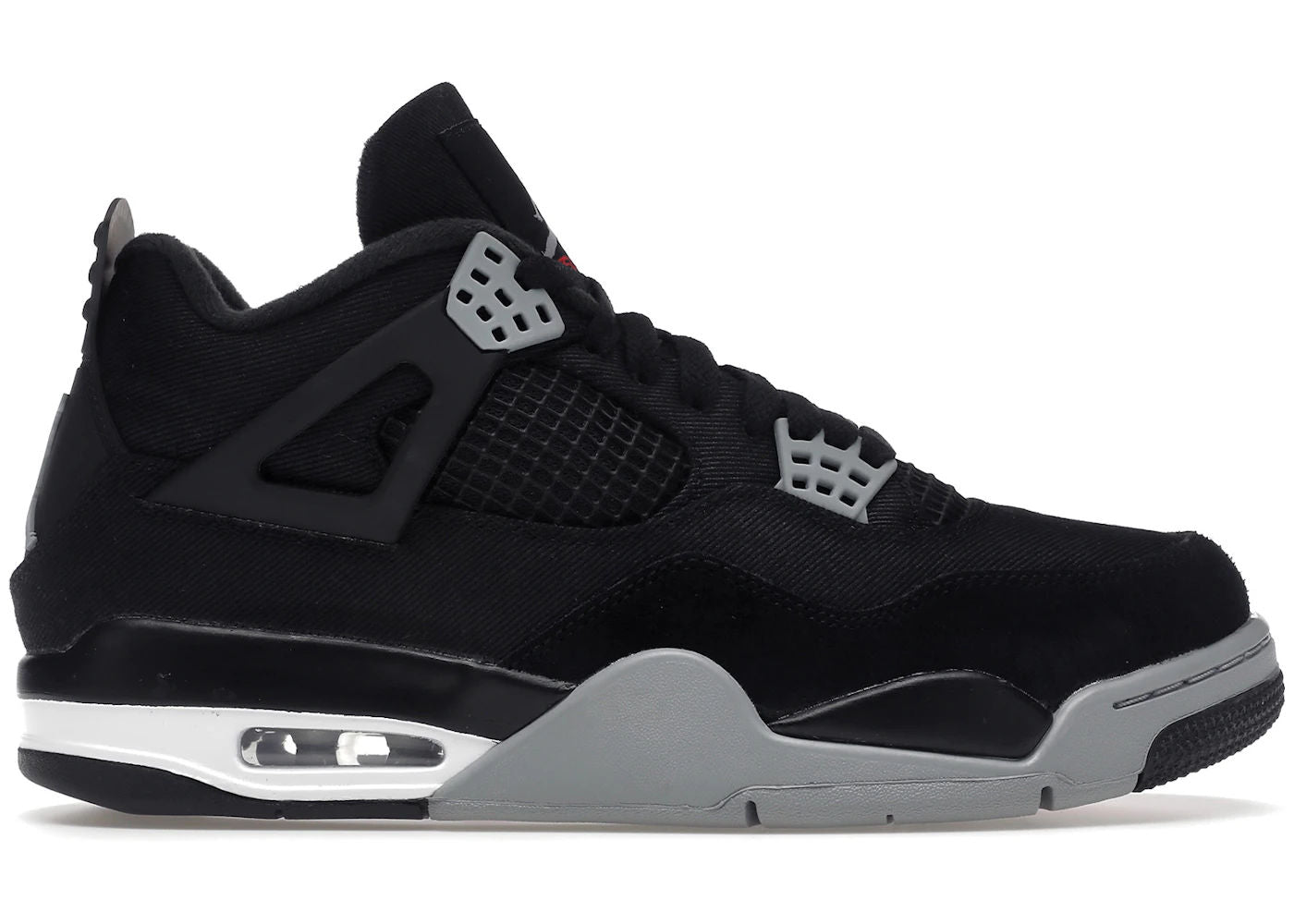 Jordan 4 Retro SE Black Canvas - Lightly Used, OG All