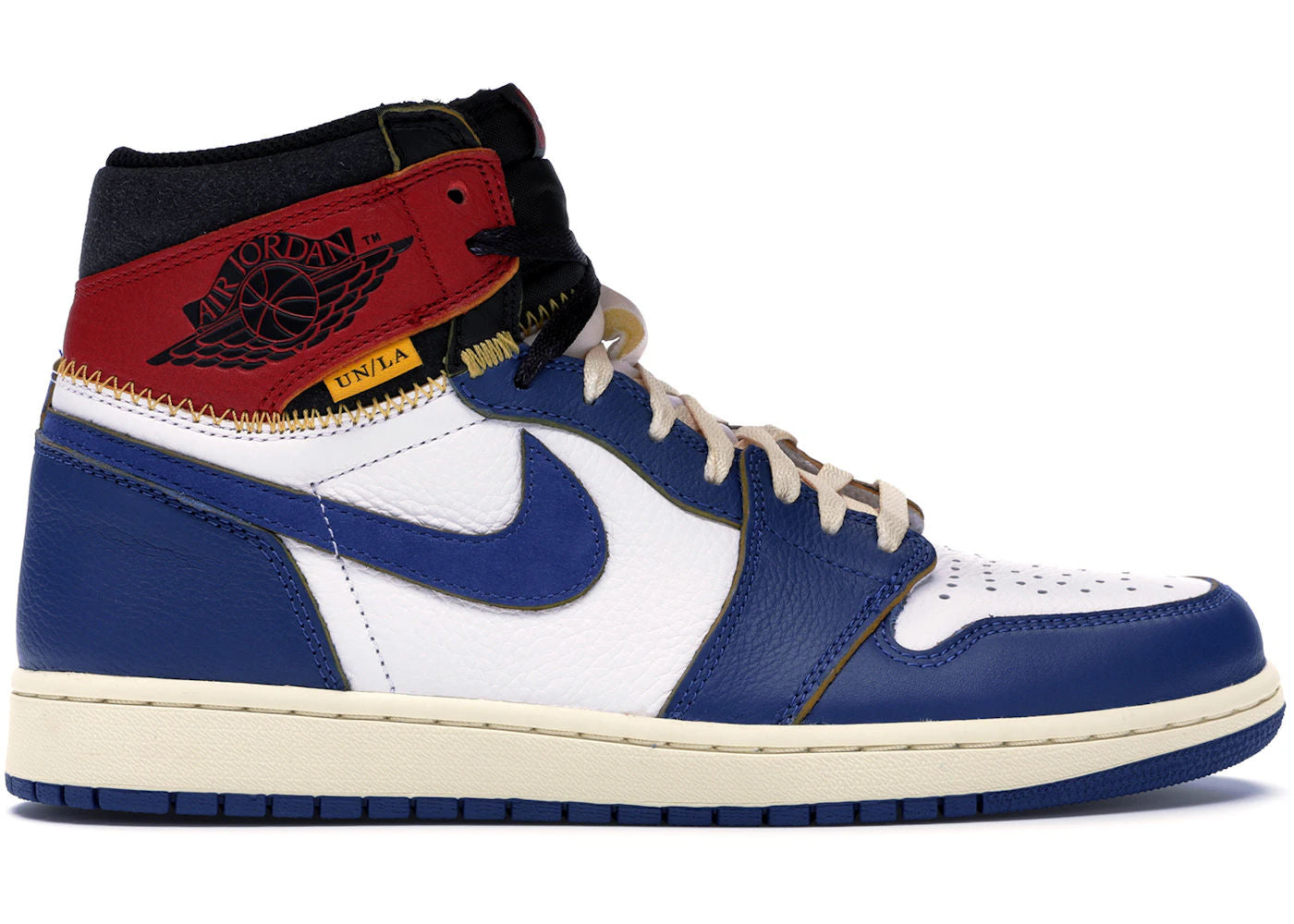 Jordan 1 Retro High Union Los Angeles Storm Blue - Lightly Used, No Box