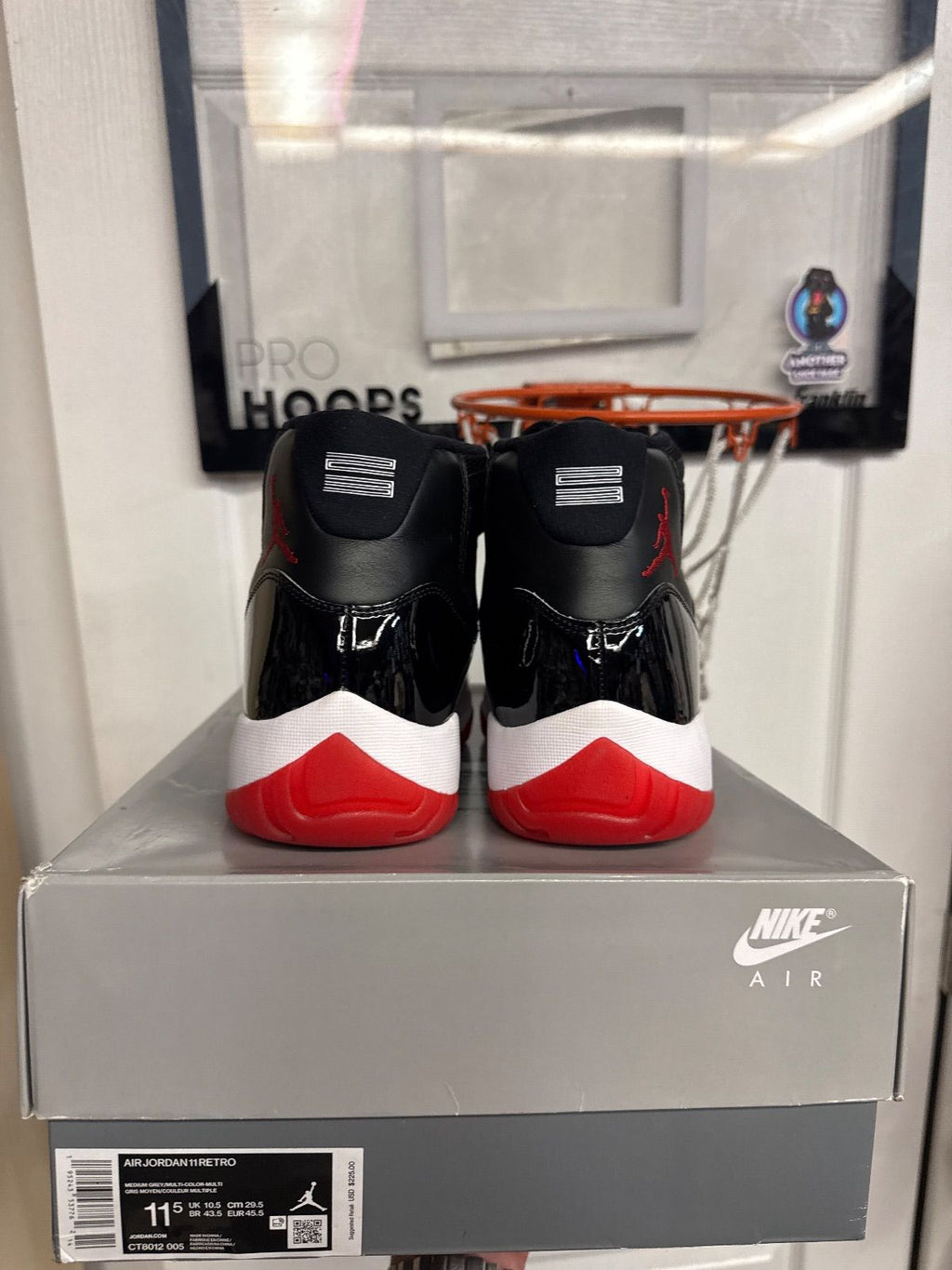Jordan 11 Retro Playoffs Bred (2019) - New/Replacement Box